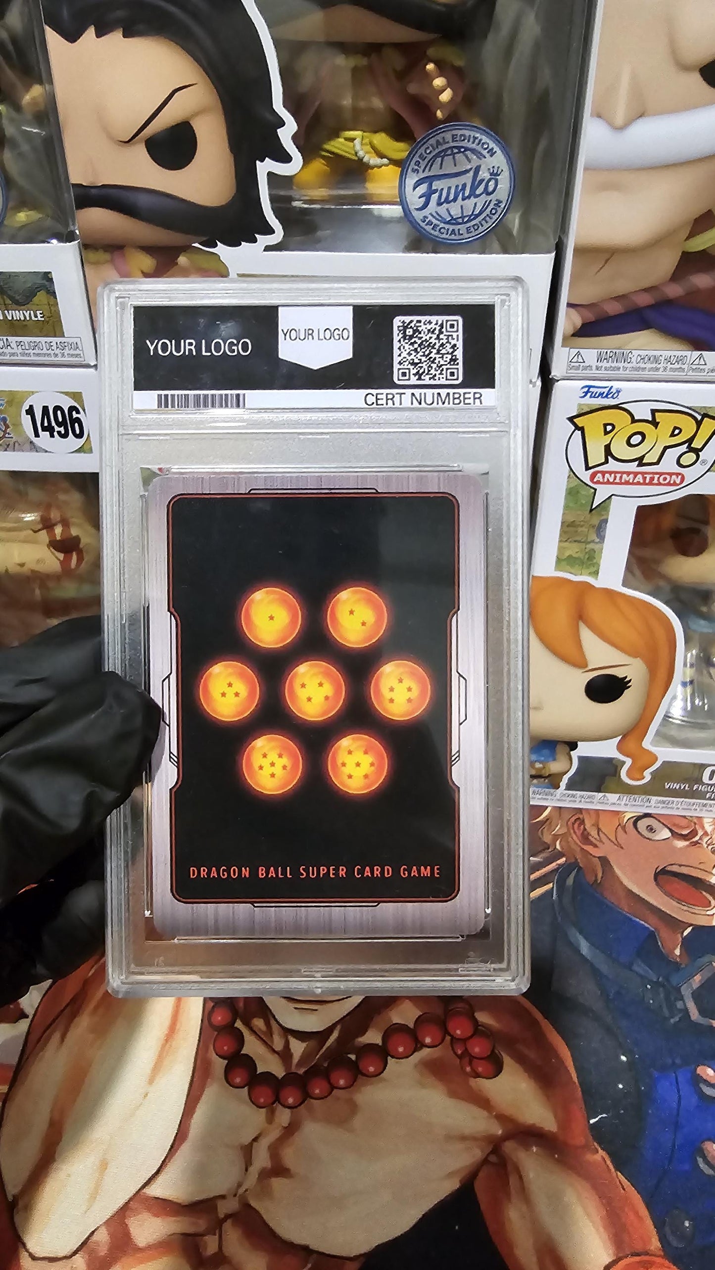 Dragon Ball Super Card Back Graded