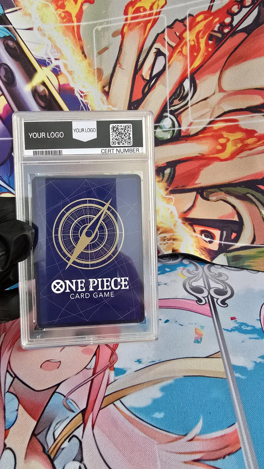 Graded Back One Piece Proxy PSA Label Custom Design