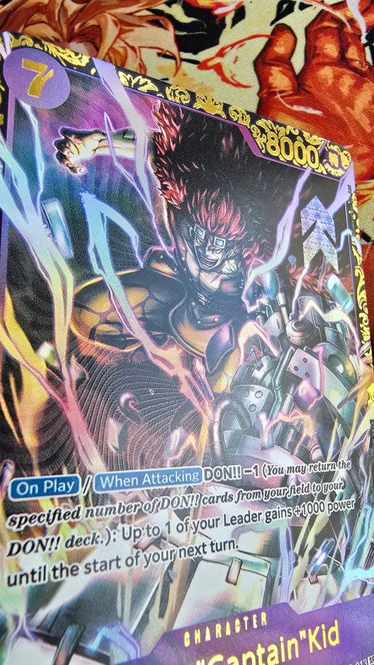 Eustass Captain Kidd ST10-013 Top Prize Flagship TCG Textured Premium Promo OP English One Piece Proxy