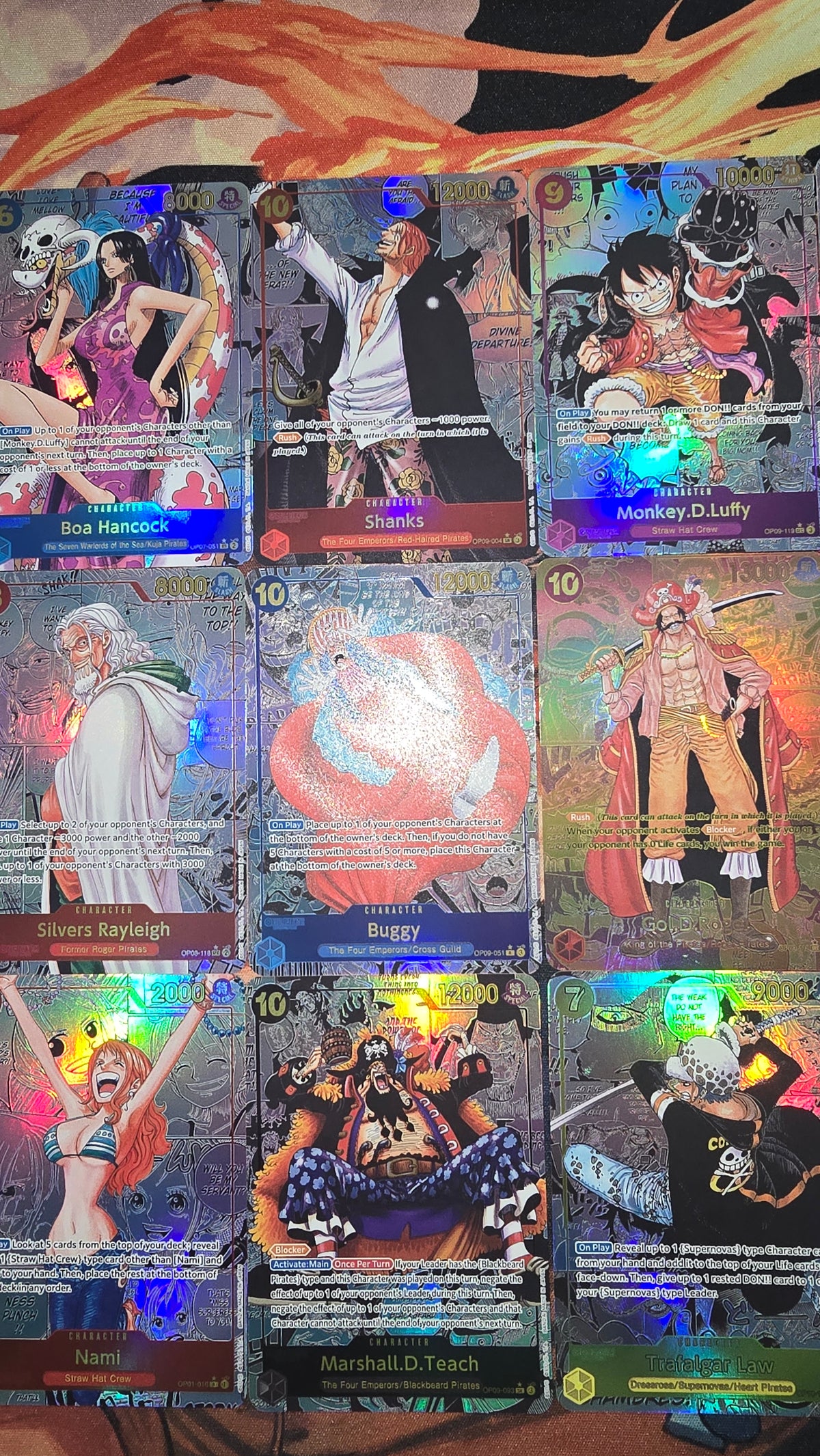38 Card Bundle: OP01-OP17 COMPLETE Manga Bundle Set Premium Quality Textured One Piece English Proxy Cards