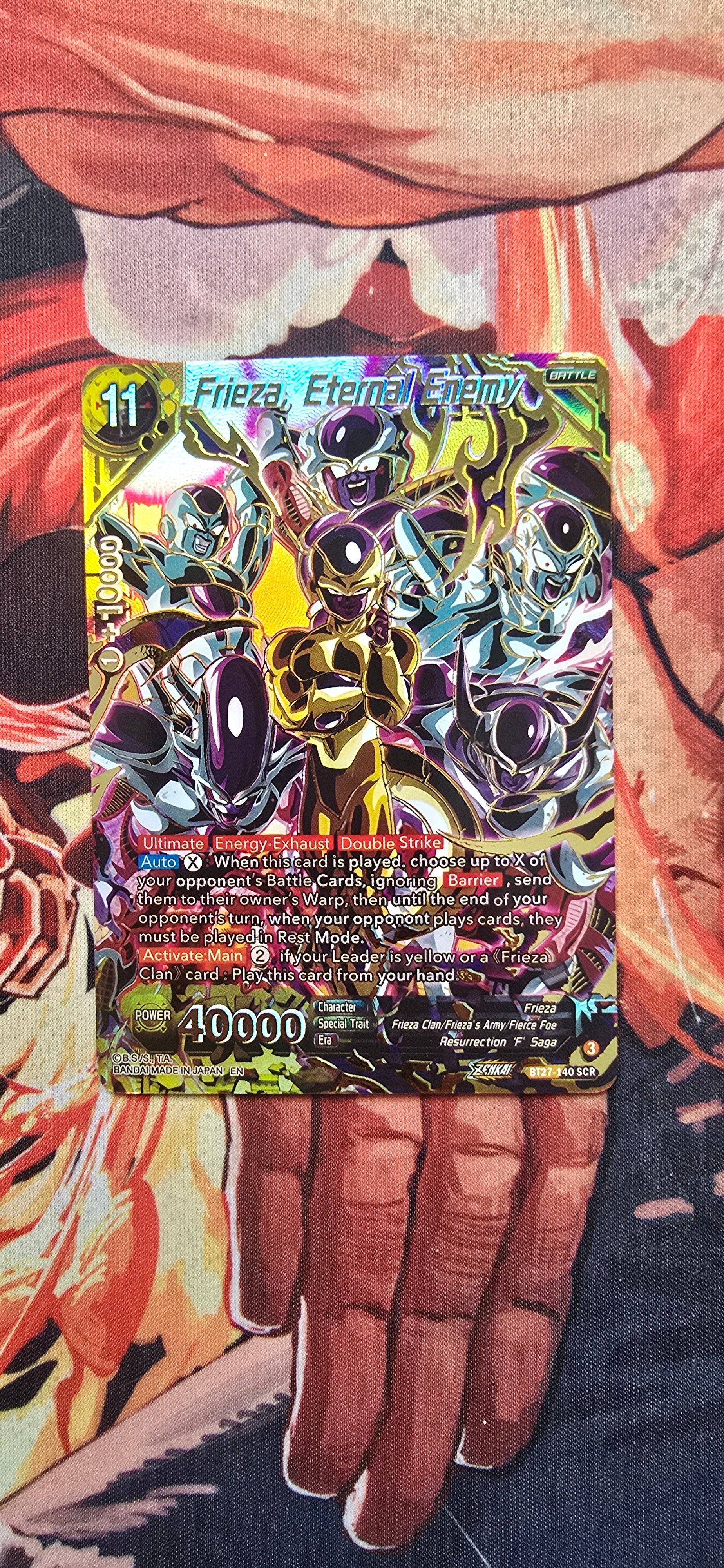 Freezer, Eternel Ennemi SCR　ARS鑑定 世界に1枚 2025 Dragon Ball Super Card Game Masters Series 27 History Of Z