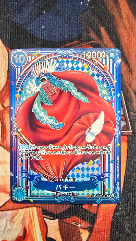 OP14 SP Buggy Gold & Silver One Piece Card Game OP TCG Proxy Japanese