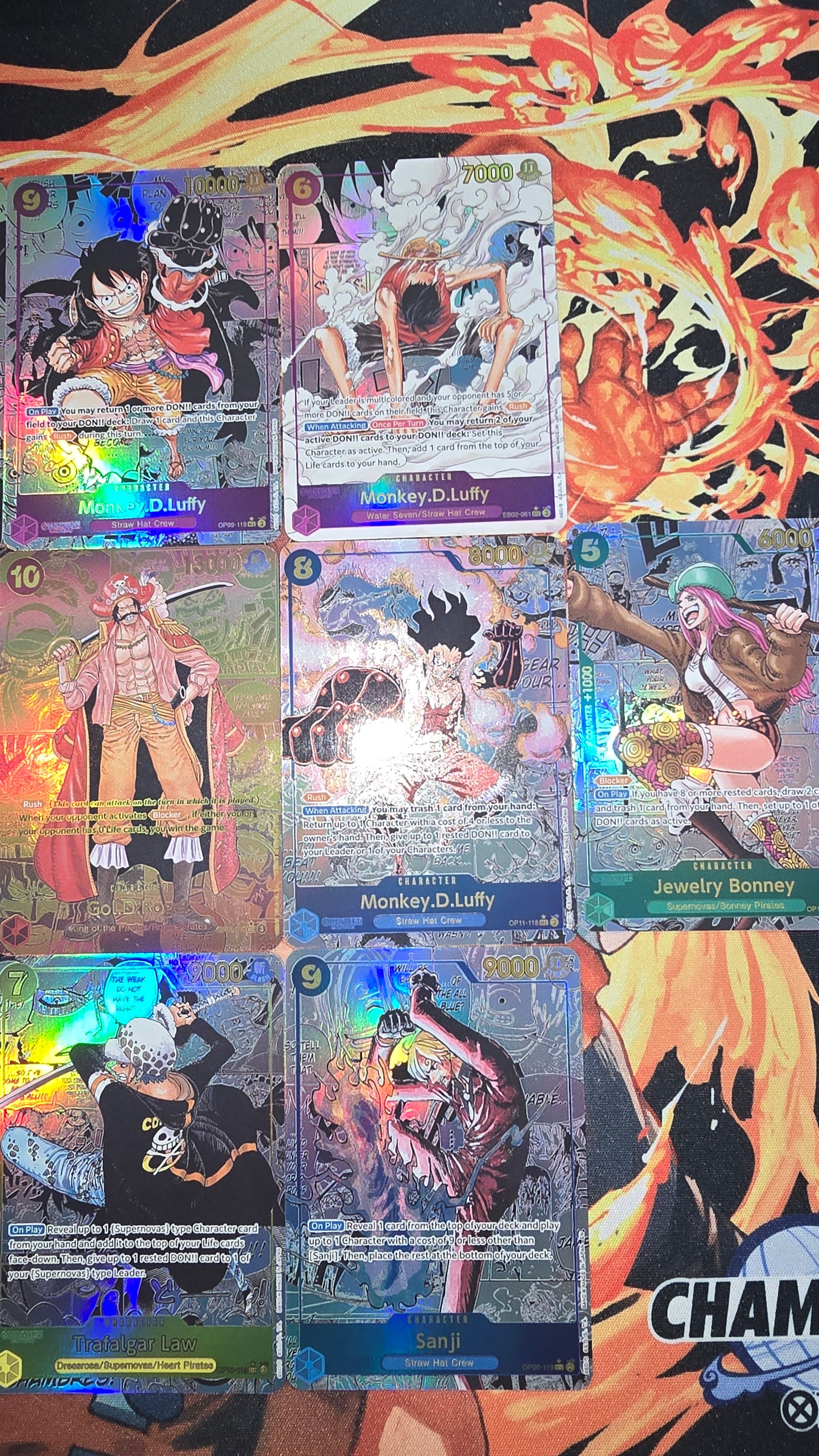 30 Card Bundle: One Piece Manga Complete Set Premium Quality Textured English Proxy Cards