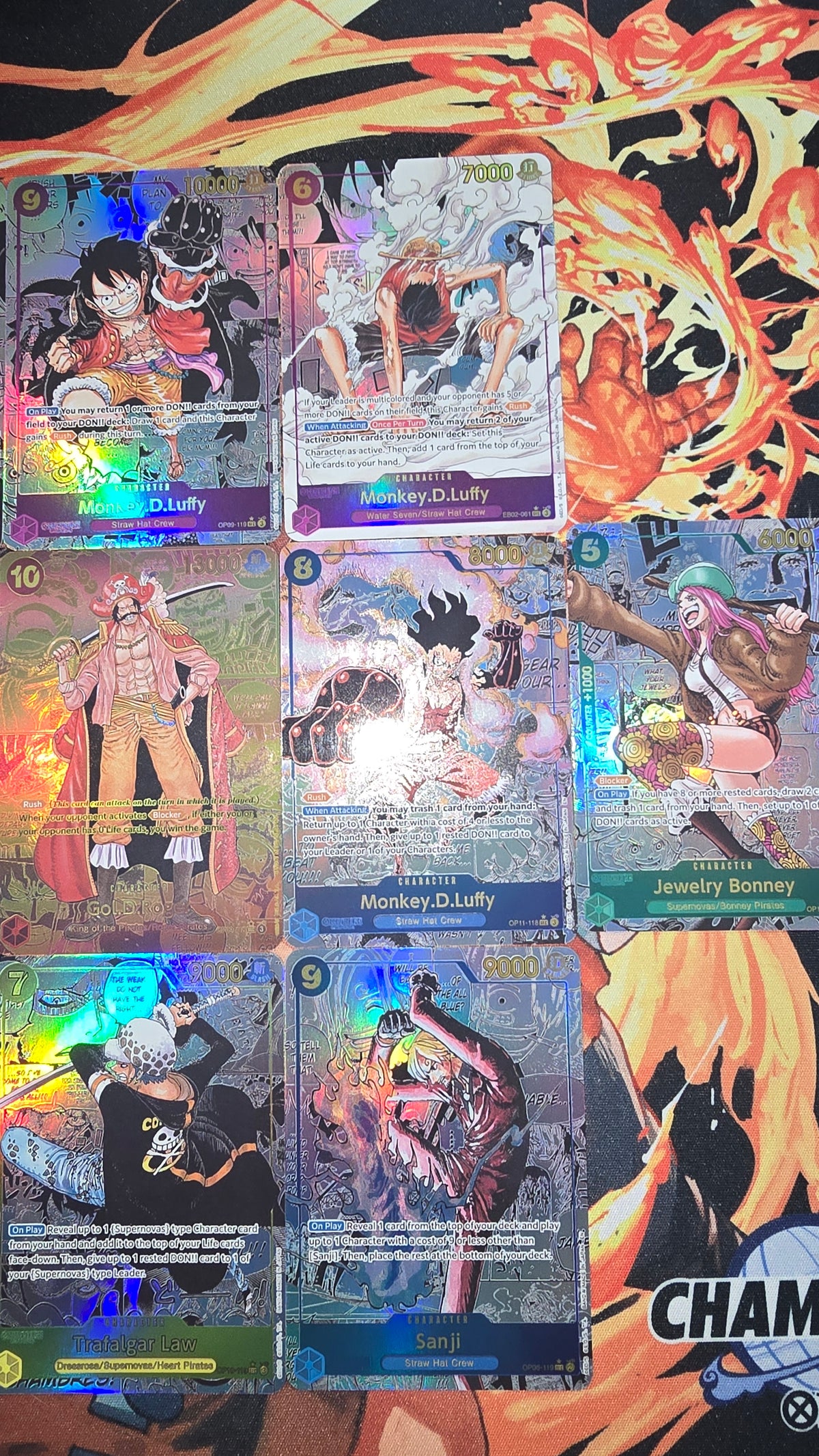 38 Card Bundle: OP01-OP17 COMPLETE Manga Bundle Set Premium Quality Textured One Piece English Proxy Cards