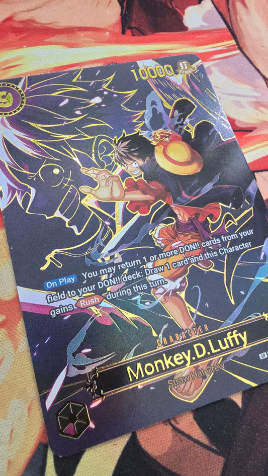 OP13 SP Monkey D Luffy Textured One Piece Card Game OP TCG Proxy English