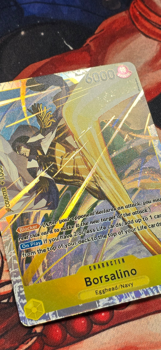 Borsalino SR EB04-058 Premium Foil One Piece TCG Proxy Card