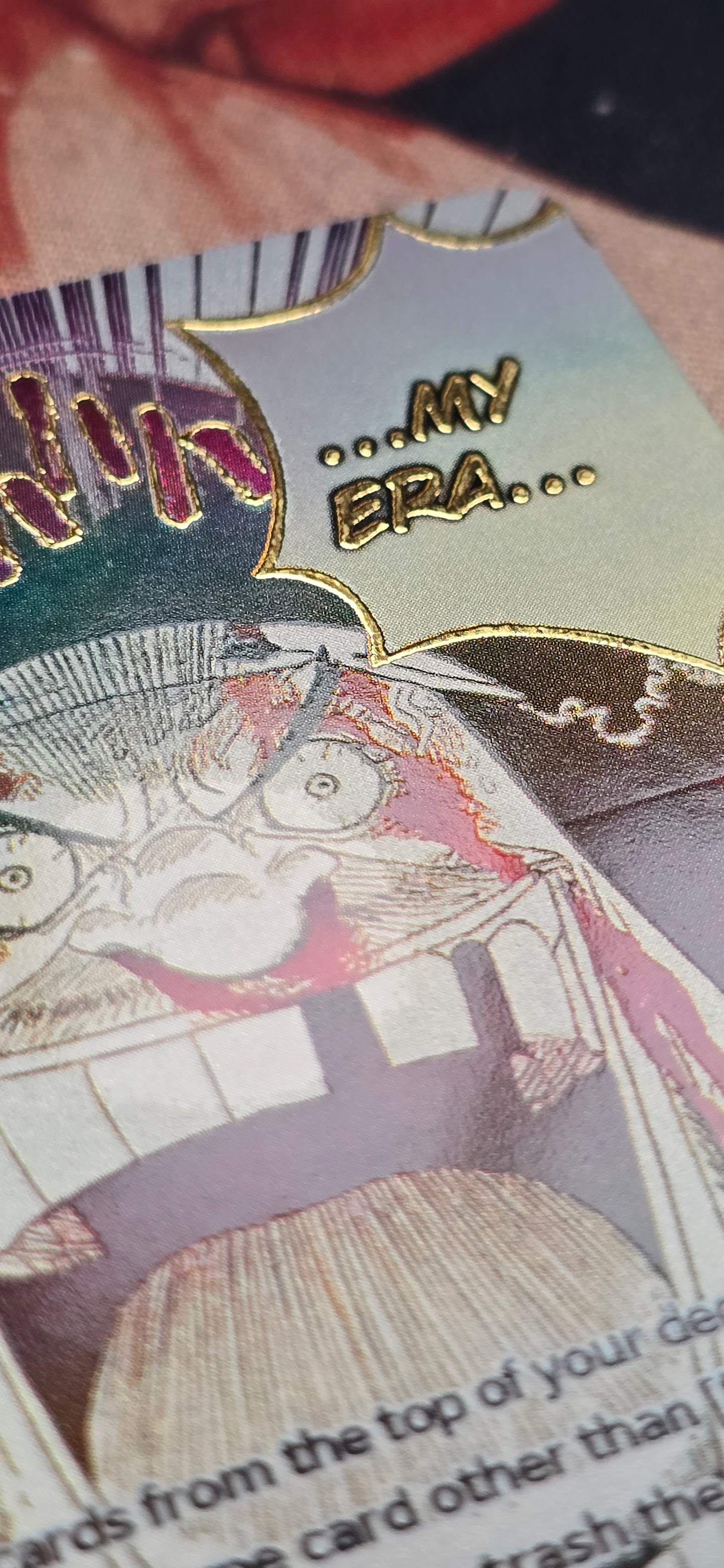 Manga PRB02 My Era Begins One Piece Premium Quality Textured Proxy Custom Made Card