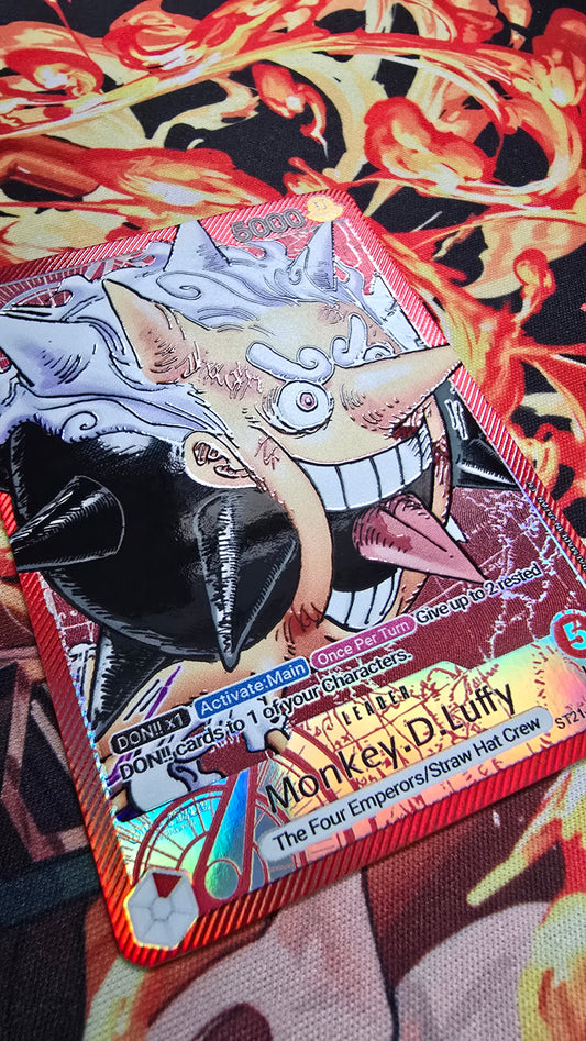 Vol.1 Leader Alt Art Textured Holo One Piece TCG English Proxy Cards