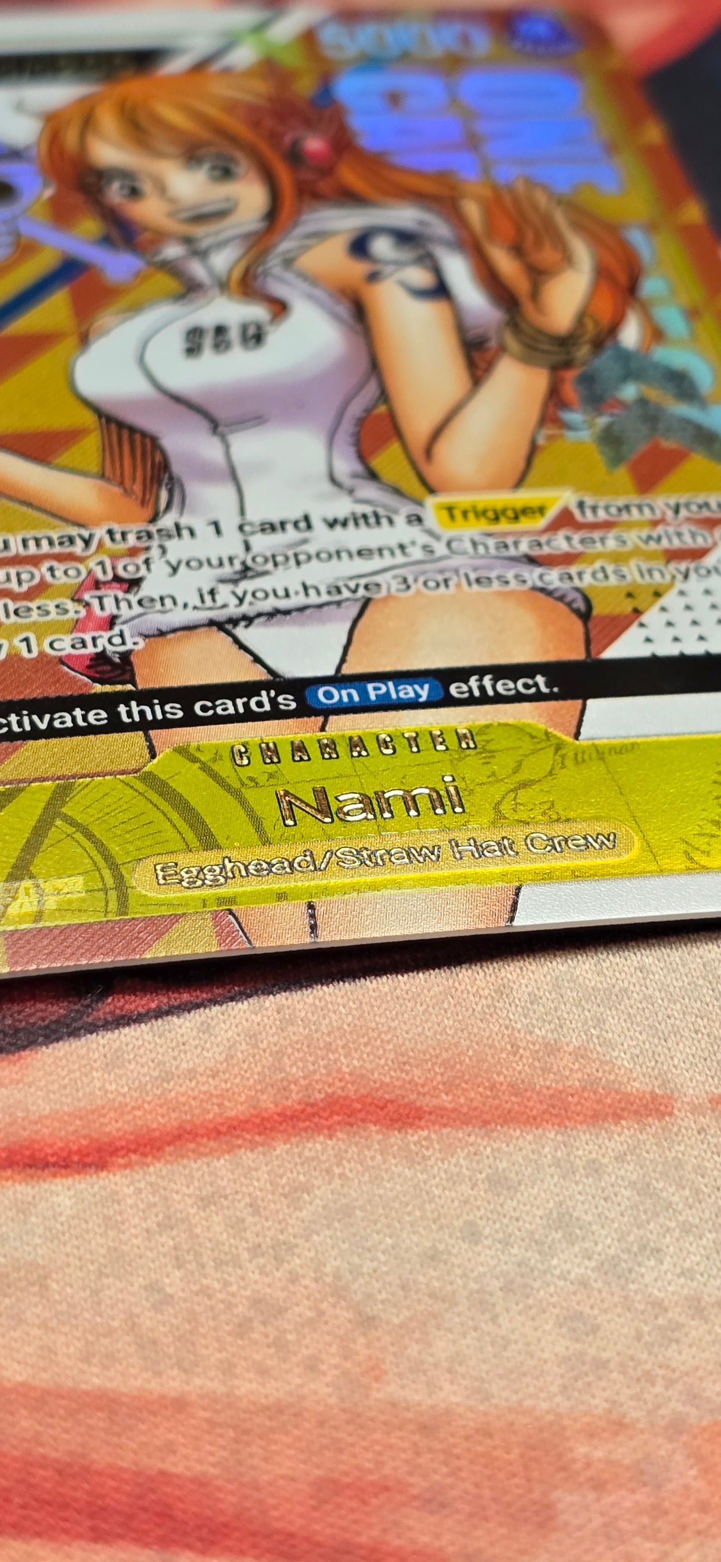 PREORDER: Serial Nami Flagship OP08 Premium Textured One Piece Card Game OP TCG Proxy English