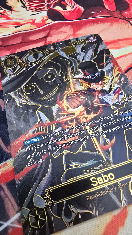 OP13 SP Sabo Textured One Piece Card Game OP TCG Proxy English