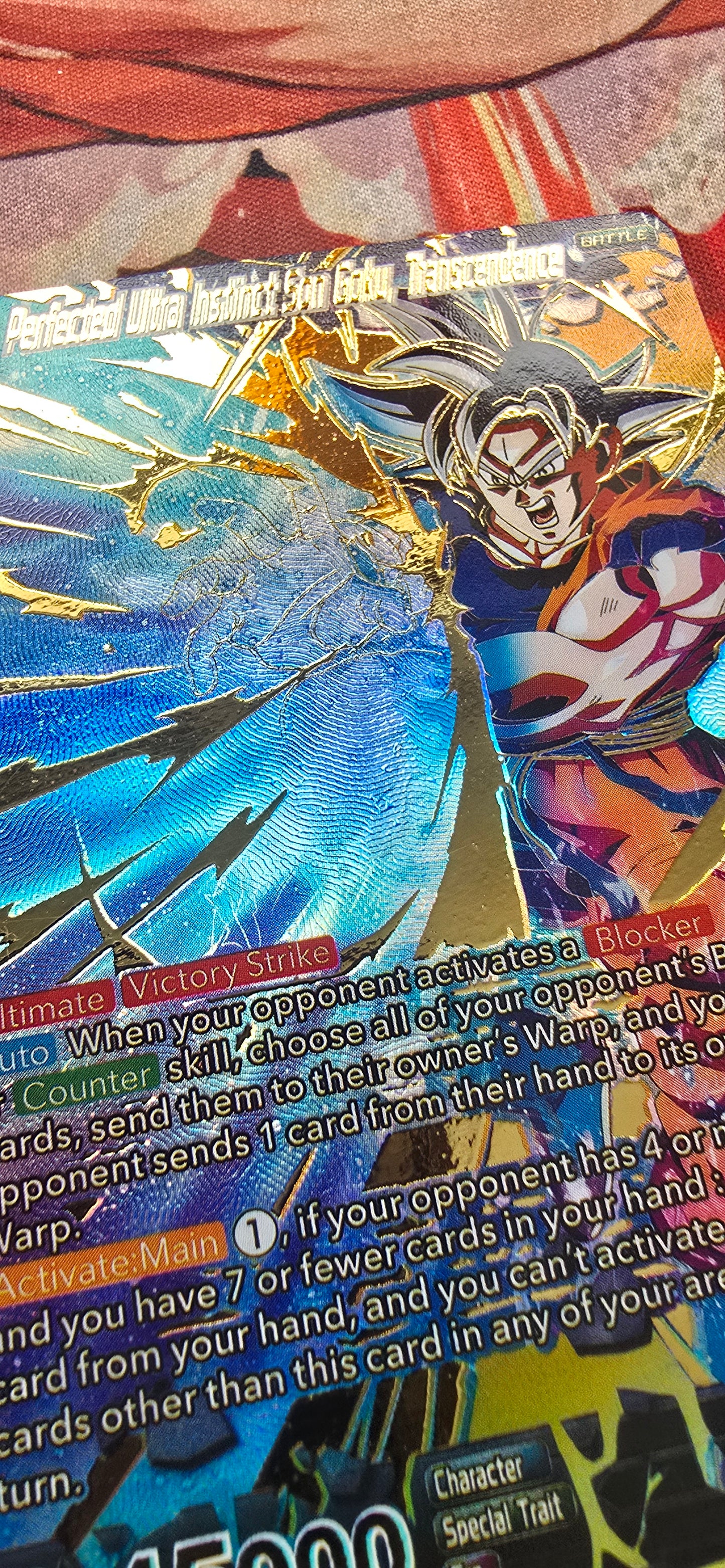 Perfected Ultra Instinct Son Goku, Transcendence BT26-140 Dragon Ball Super Proxy Card