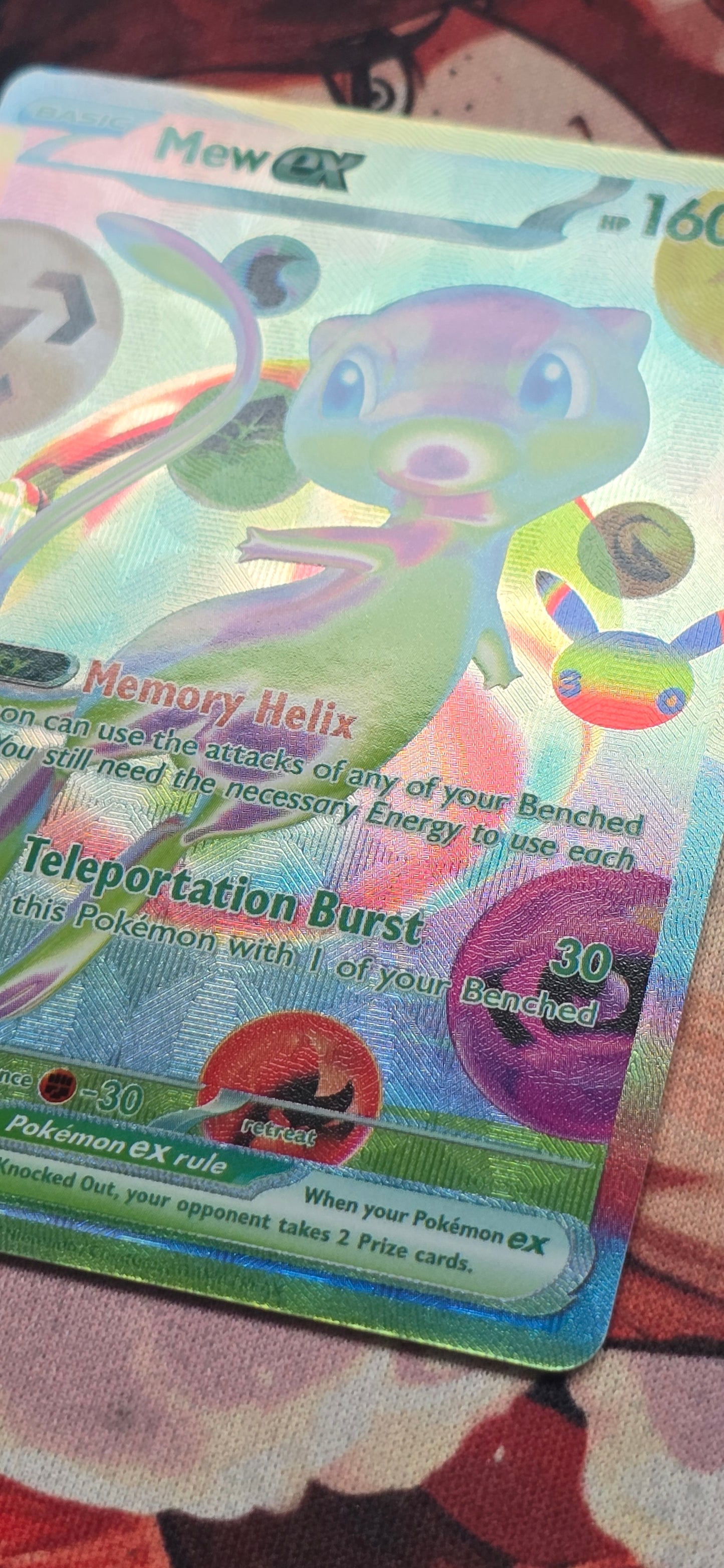 30th Anniversary Mew ex Pokemon TCG Custom Made Card