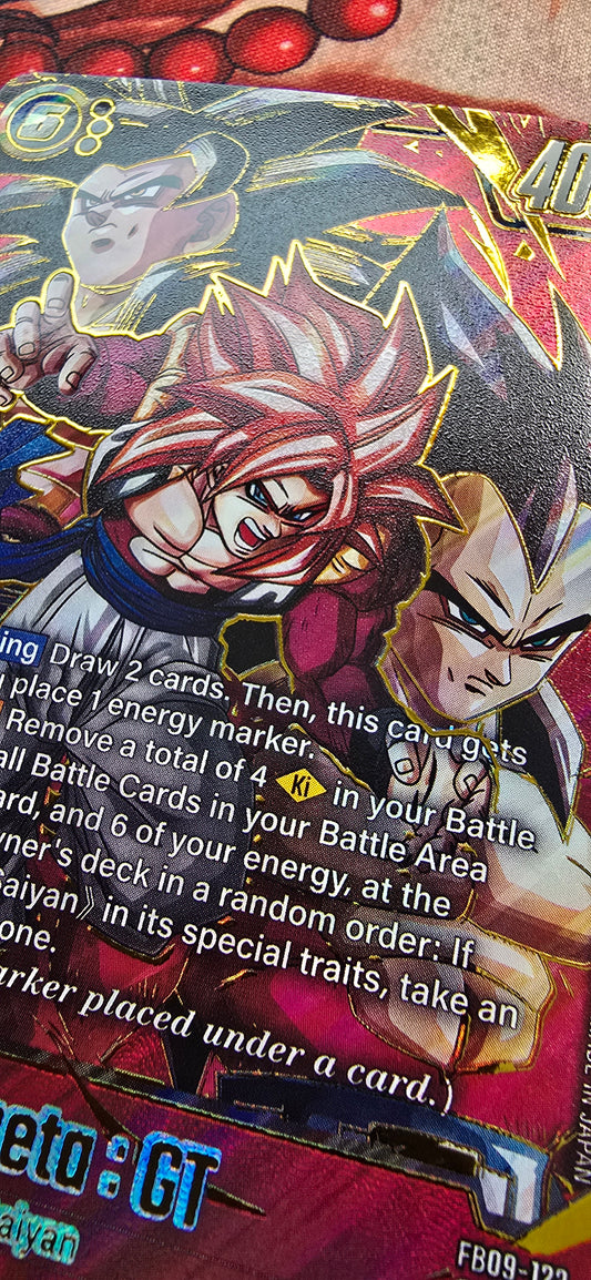Gogeta GT FB09-123 Dragon Ball Fusion World Dual Evolution Proxy Card