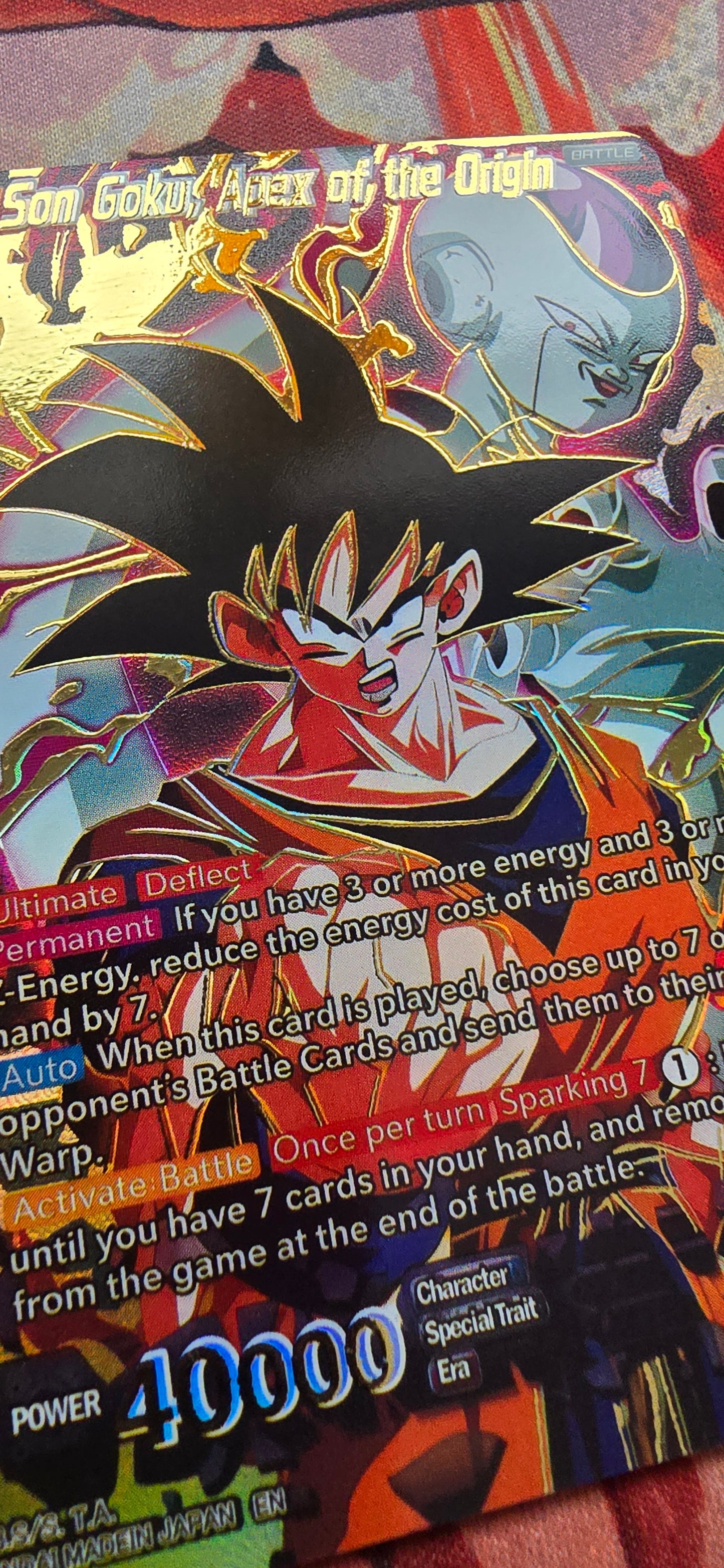 Son Goku, Apex of the Origin BT25-148 Dragon Ball Super Proxy Card