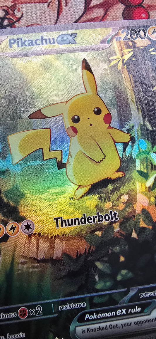 Pikachu ex 276/217 SIR Special Illustration Pokemon Ascended Heroes Custom Made Proxy Card