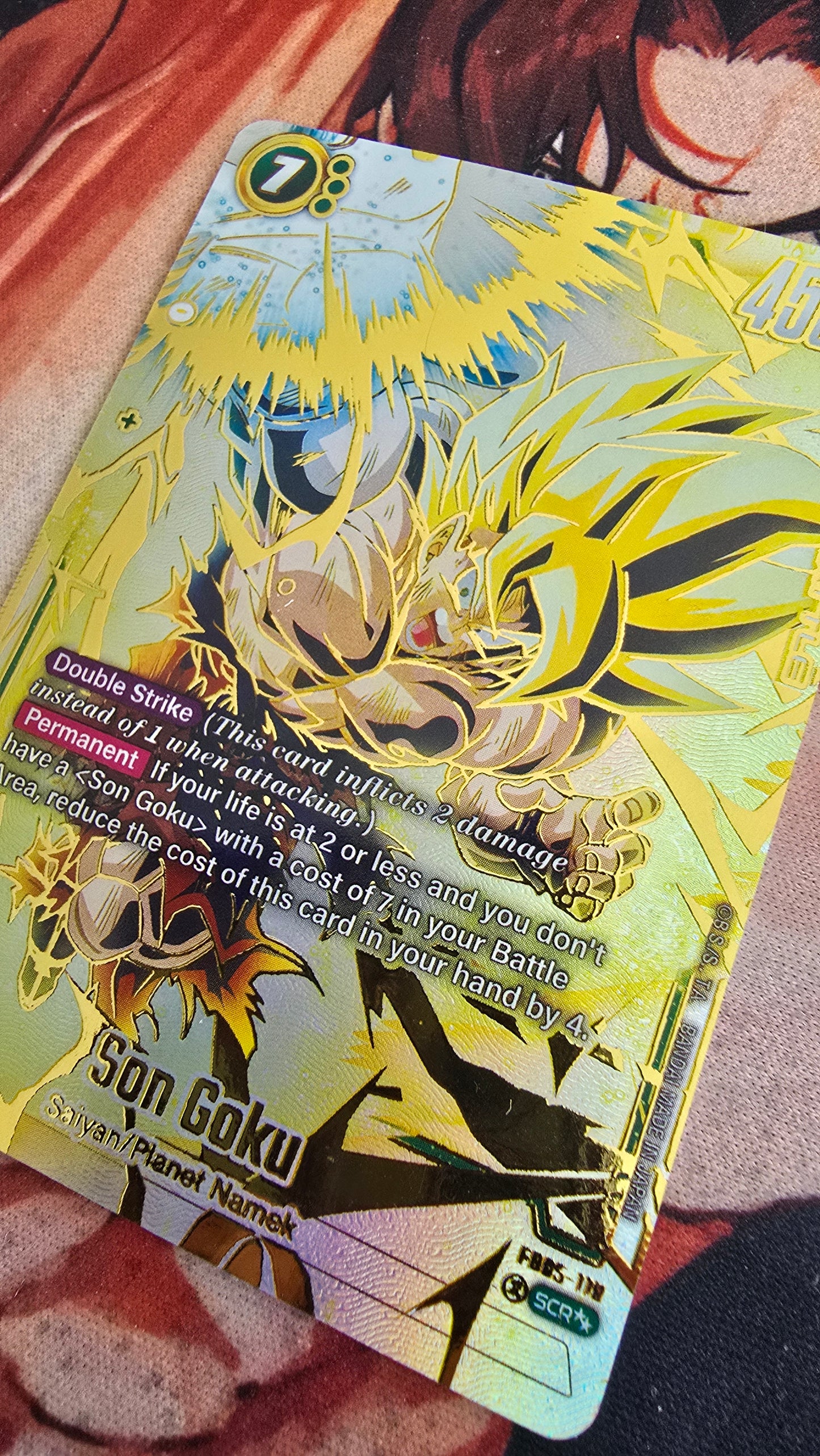 Son Goku Super Alternate Art FB05-119 Dragon Ball Fusion World Card Proxy English