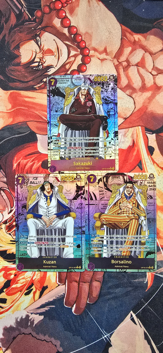 Made-to-order: OP01-OP16 38 Manga Bundle Complete Set Premium Quality Textured One Piece English Proxy Cards