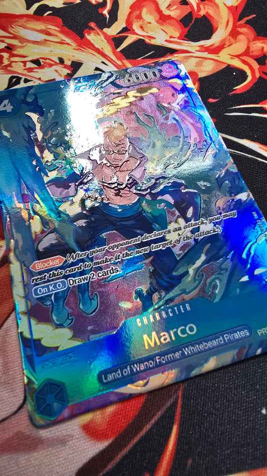 PRB02 Marco Alt Art Textured Holo One Piece TCG Proxy Card