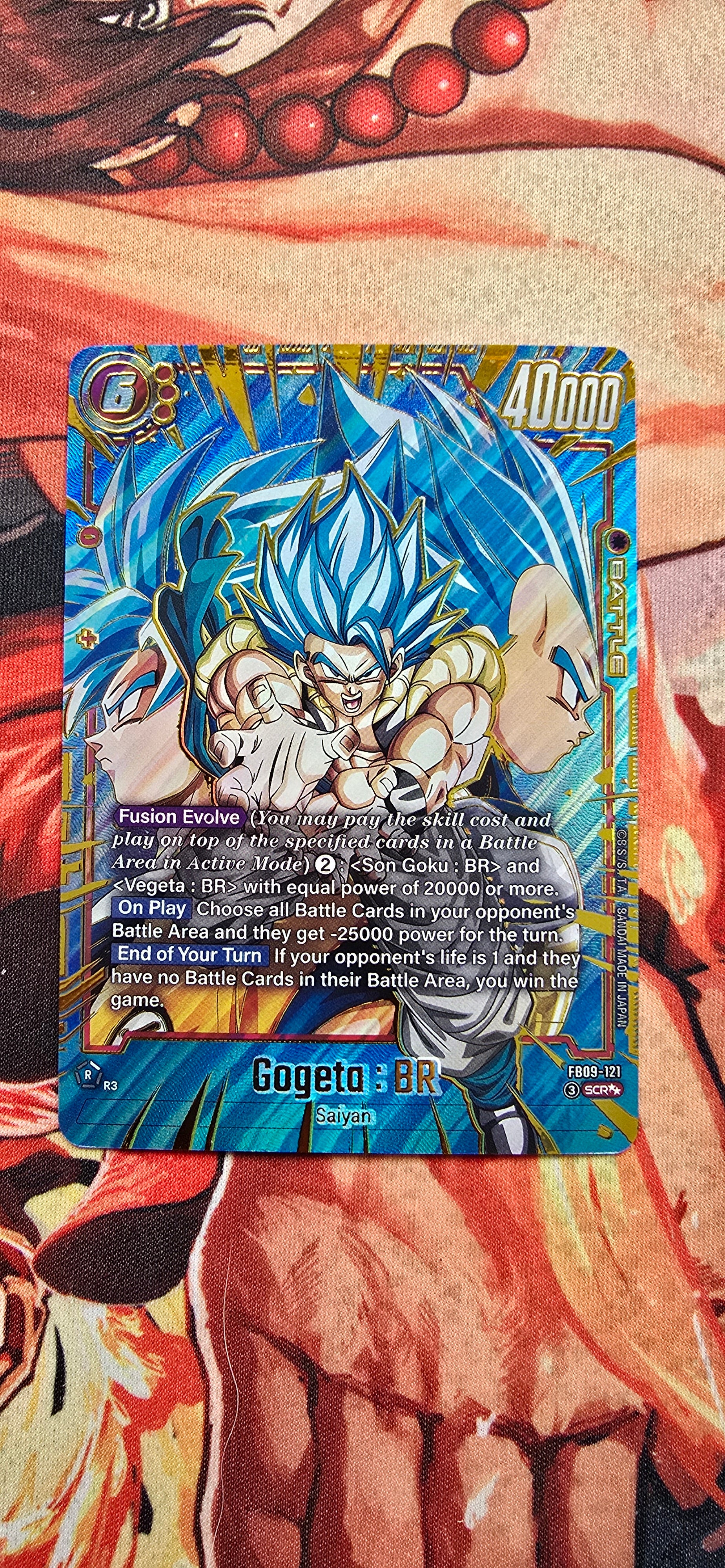 Gogeta BR SCR FB09-121 Dragon Ball Fusion World Dual Evolution Proxy C – OP PROXIES TCG