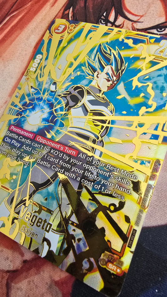Vegeta Regionals FB02-133 Dragon Ball Fusion World Card Proxy English