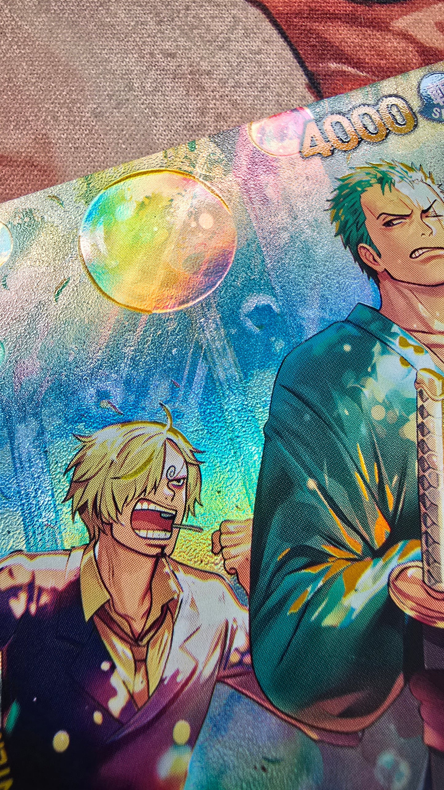 EB04 Roronoa Zoro SP PRB02 One Piece TCG Textured Custom Made Card English