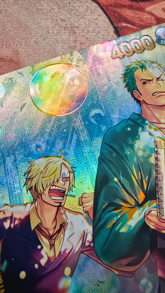 EB04 Roronoa Zoro SP PRB02 One Piece TCG Textured Custom Made Card English