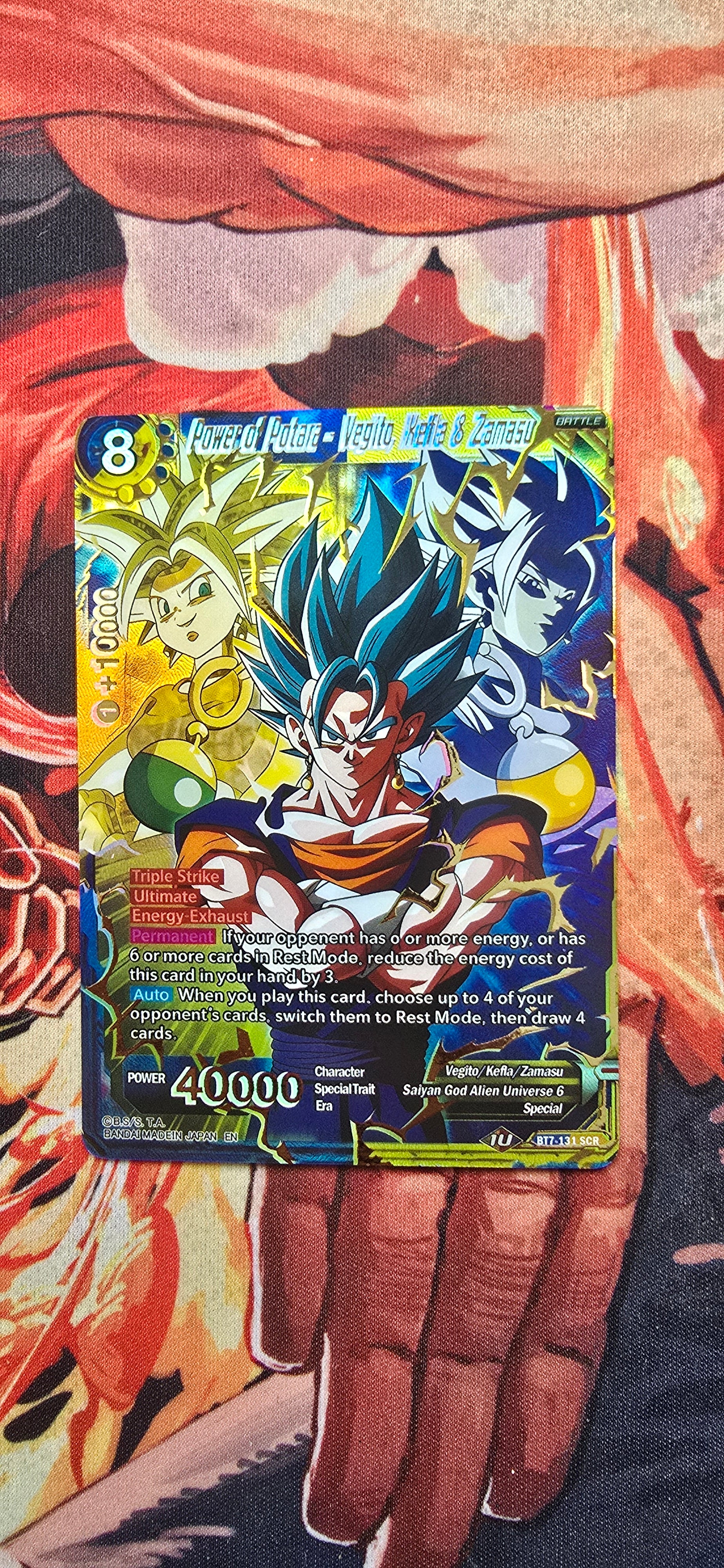 Power Of Potara Vegito, Kefla & Zamasu BT7-131 Super Assault Of The Sa – OP PROXIES TCG