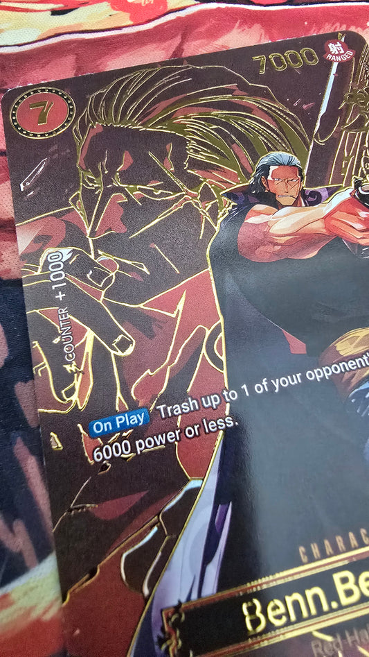 OP13 SP Ben Beckman Textured One Piece Card Game OP TCG Proxy English