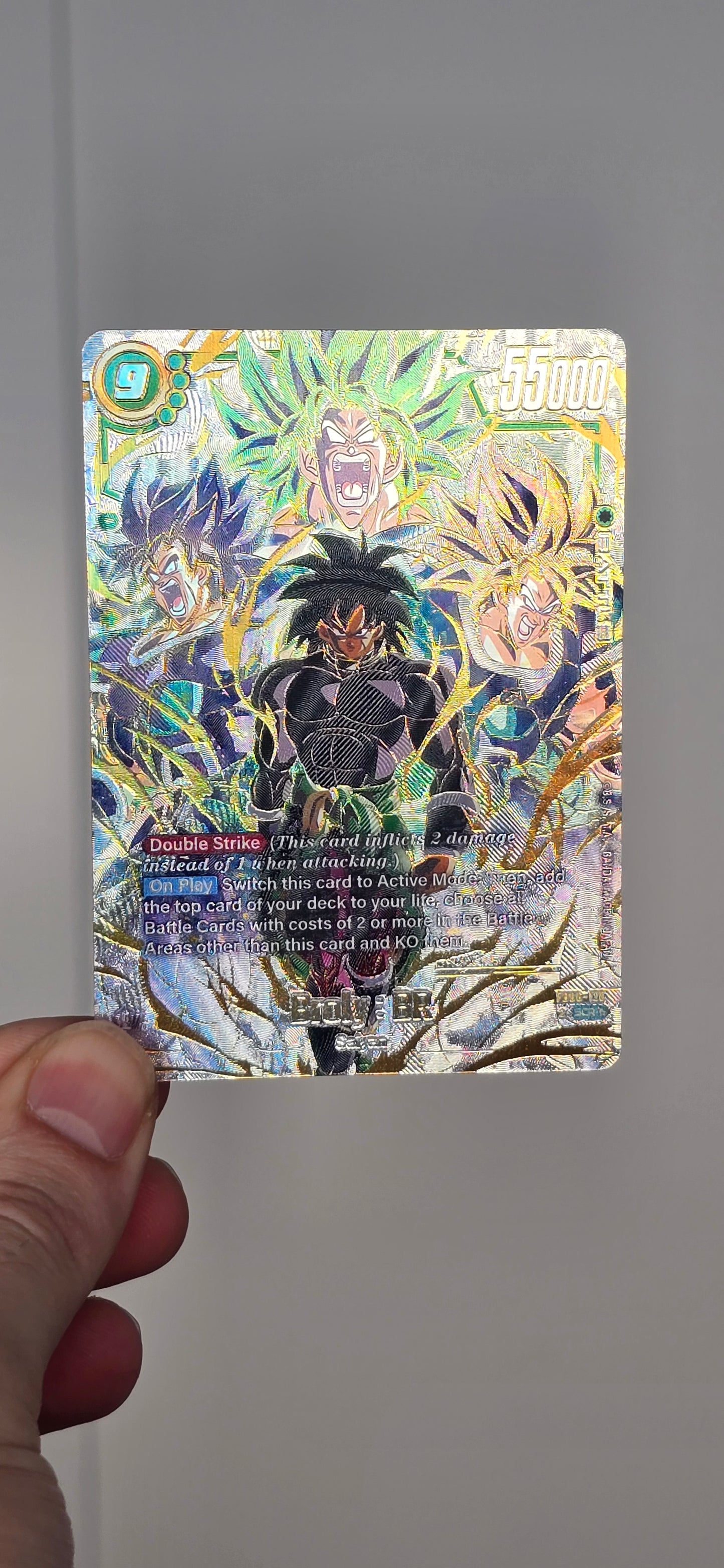 Broly BR FB06-120 Super Alternate Art Rivals Clash Dragon Ball Card Proxy