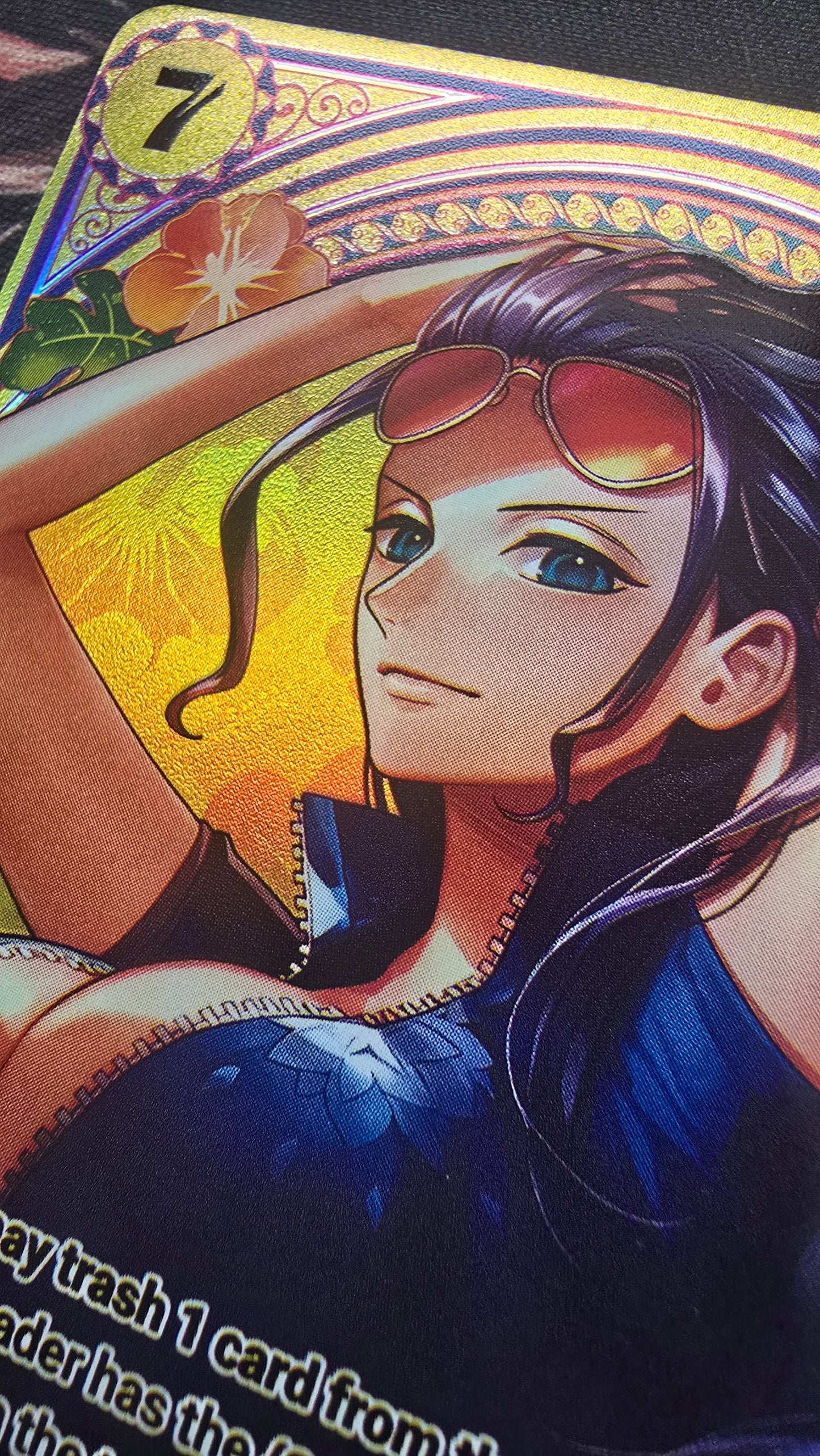 EB03 Nico Robin SP Textured Holo One Piece TCG Proxy Card