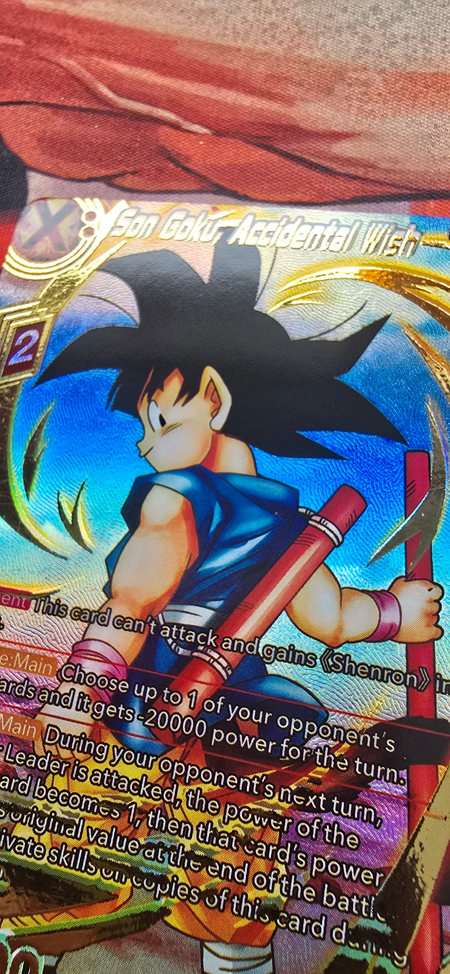Son Goku, Accidental Wish BT25-138 Dragon Ball Super Proxy Card