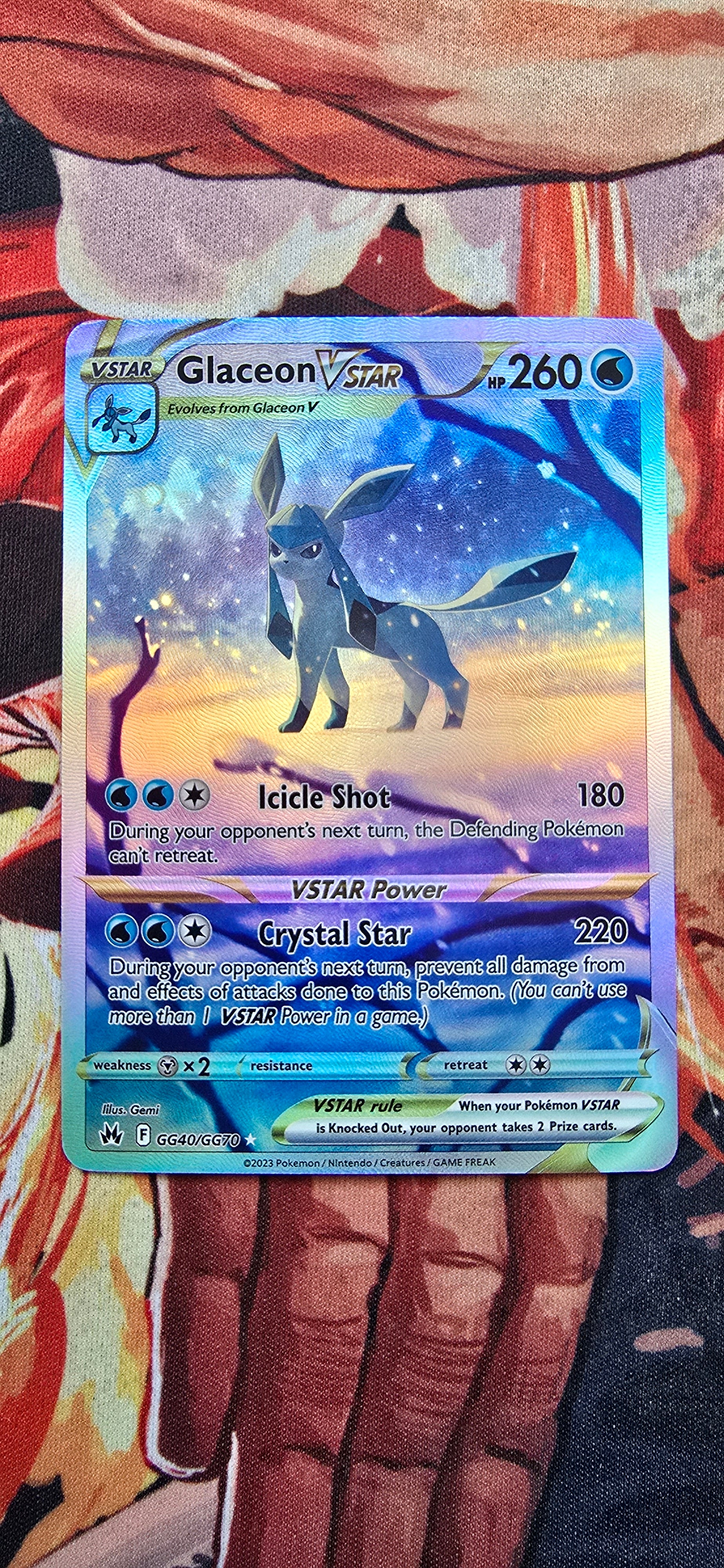 glaceon vstar pokemon card GG40/70 Crown Zenith Galarian Holo Custom M – OP PROXIES TCG Art + MagneticCase Micromancer [Dominaria United] Event Time:11:30 AM - Sunday July 12th Red Blue ONE PIECE card