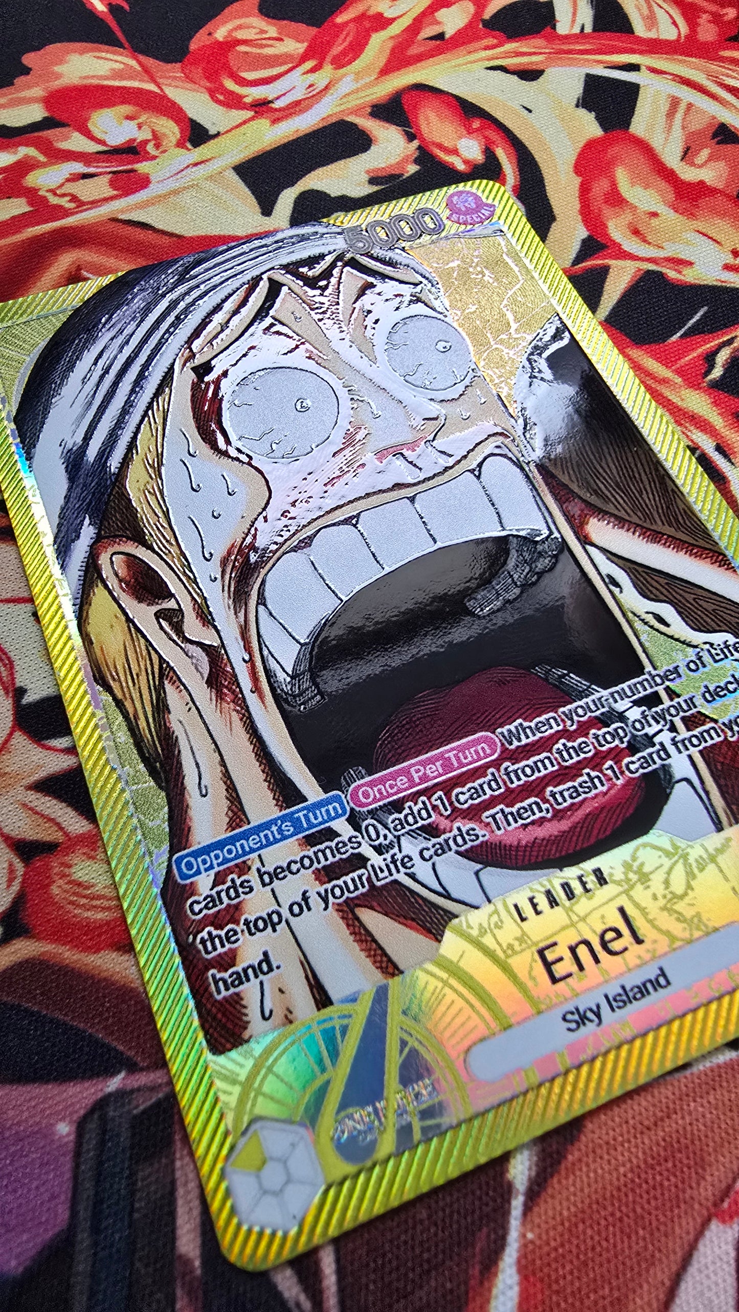 Base Shop Vol.1 Leader Alt Art Textured Holo One Piece TCG English Proxy Cards