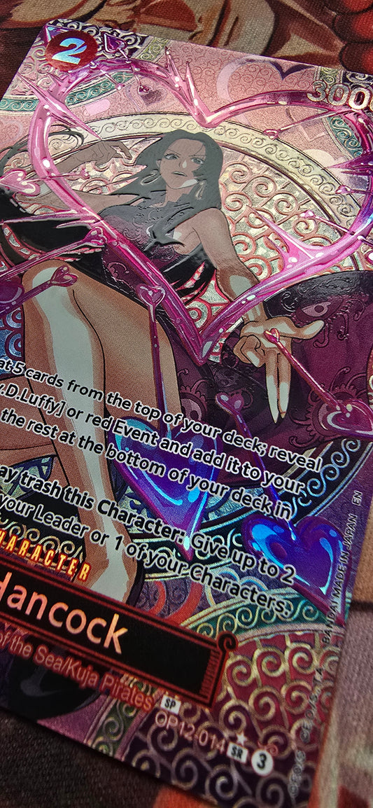 OP15 SP Boa Hancock OP12-014 One Piece Card Game OP TCG Premium Quality Textured Proxy