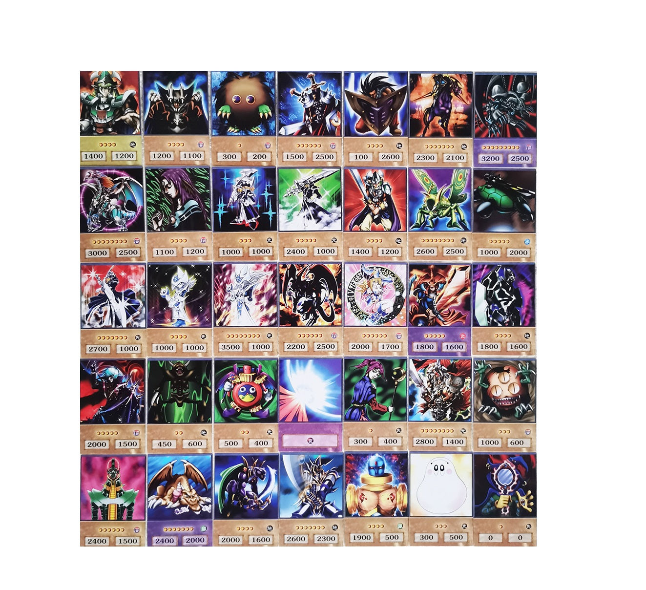 yugioh cards from the show YuGiOh TV Anime Cards! Complete 100 Card Set! Proxy – OP Proxies TCG