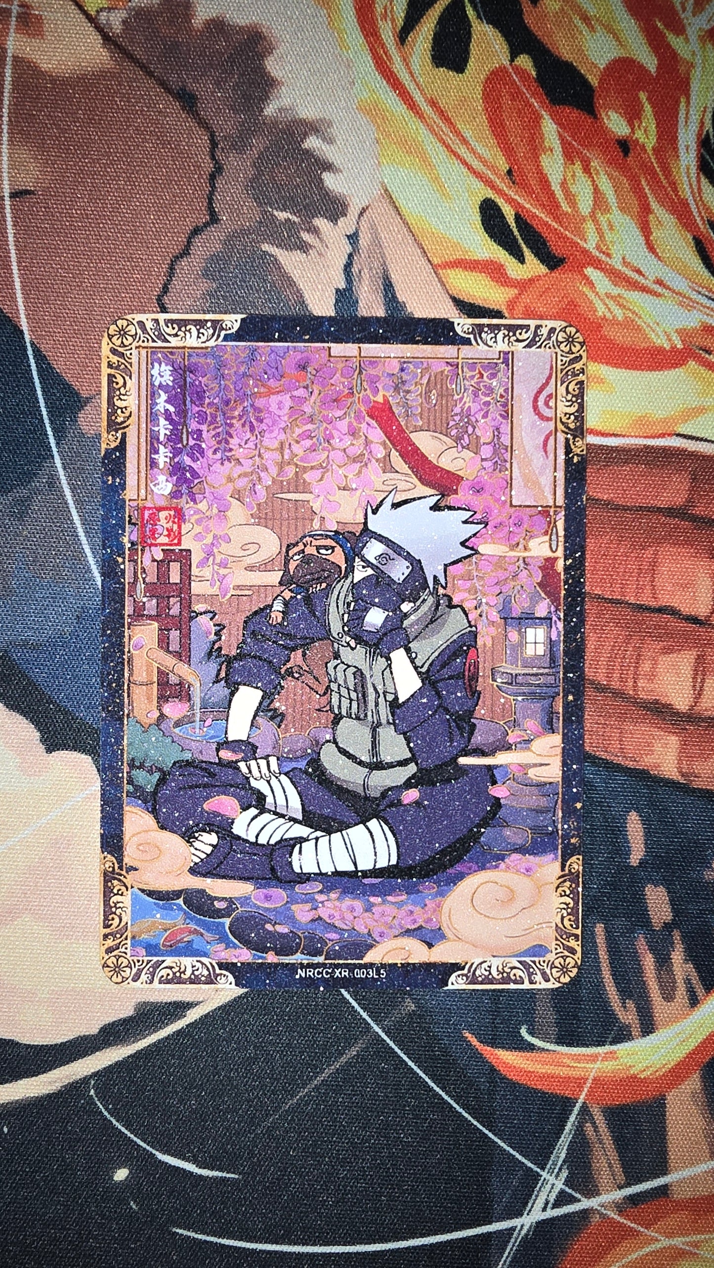 Naruto Cards Sasuke, Kakashi, Jiraya, Minato & Iruka Card Proxy