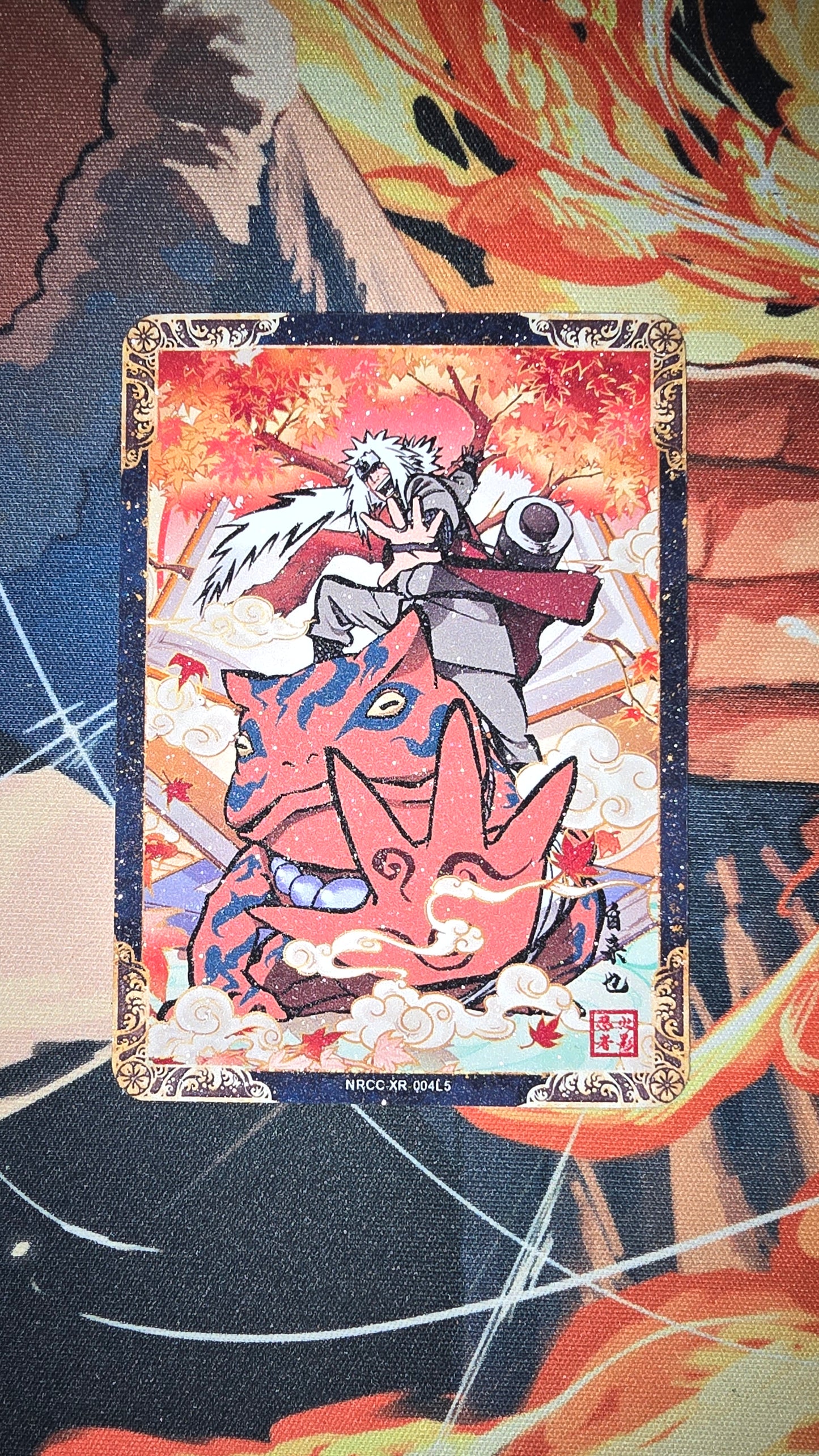 Naruto Cards Sasuke, Kakashi, Jiraya, Minato & Iruka Card Proxy