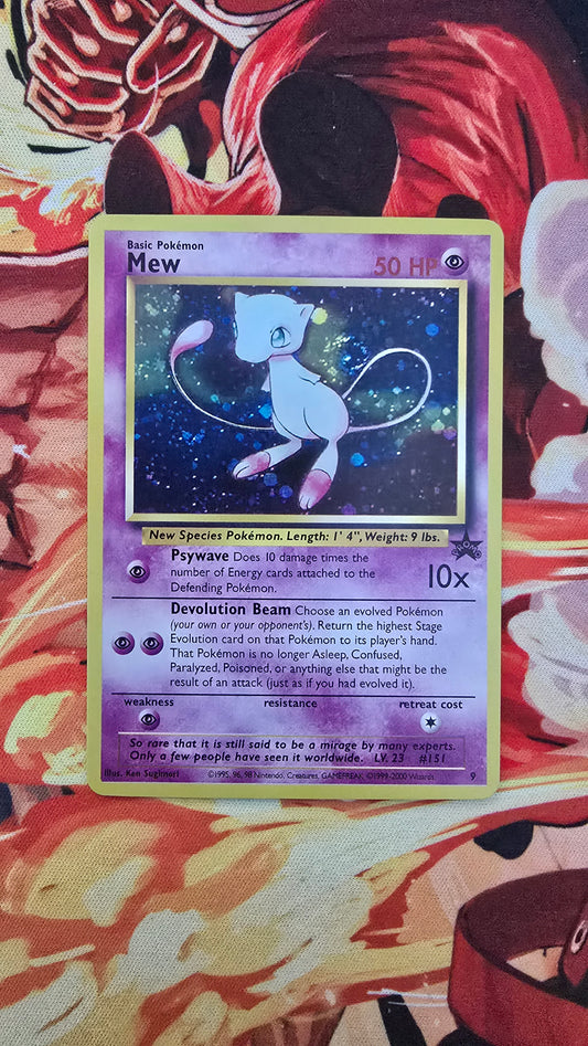 Black Star Mew #9 League Holo Promo Pokemon TCG Card Proxy