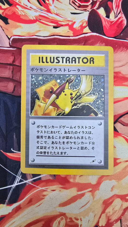 Pikachu Illustrator 1998 Holo Japanese Promo Pokemon TCG Card Proxy