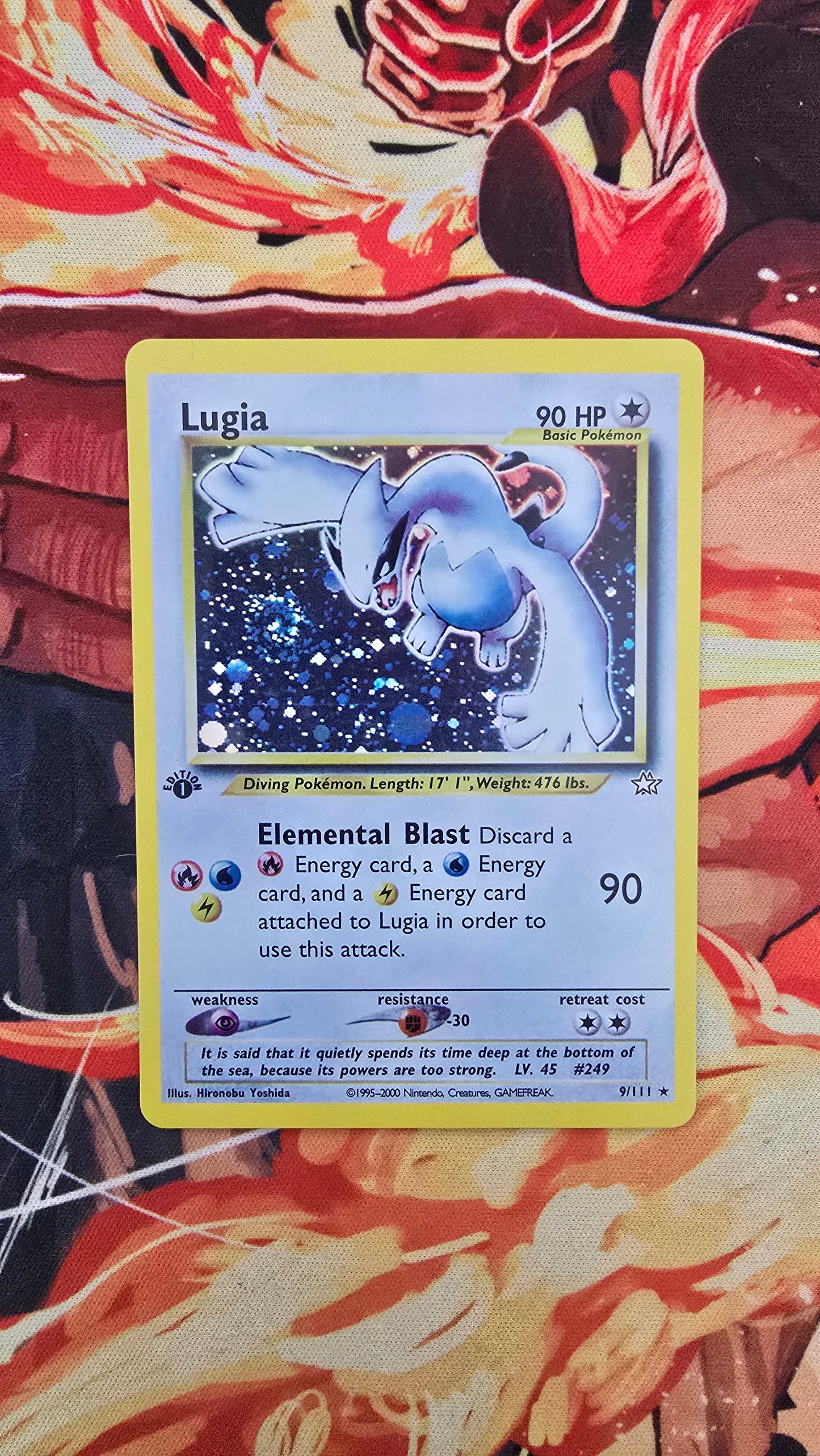 1st Edition Lugia 9/111 Neo Genesis Holo Pokemon TCG Card Proxy