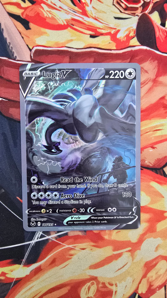 Lugia V 186/195 Silver Tempest SWSH Pokemon TCG Art Alt Card Proxy