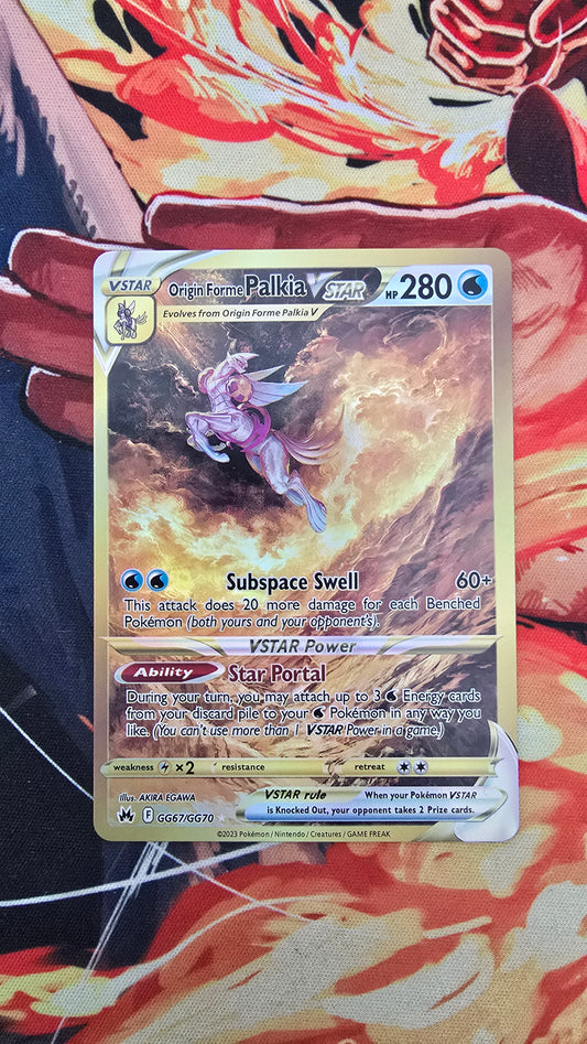 Origin Forme Palkia VSTAR GG67 Sword & Shield Crown Zenith Secret Rare Pokemon TCG Card Proxy