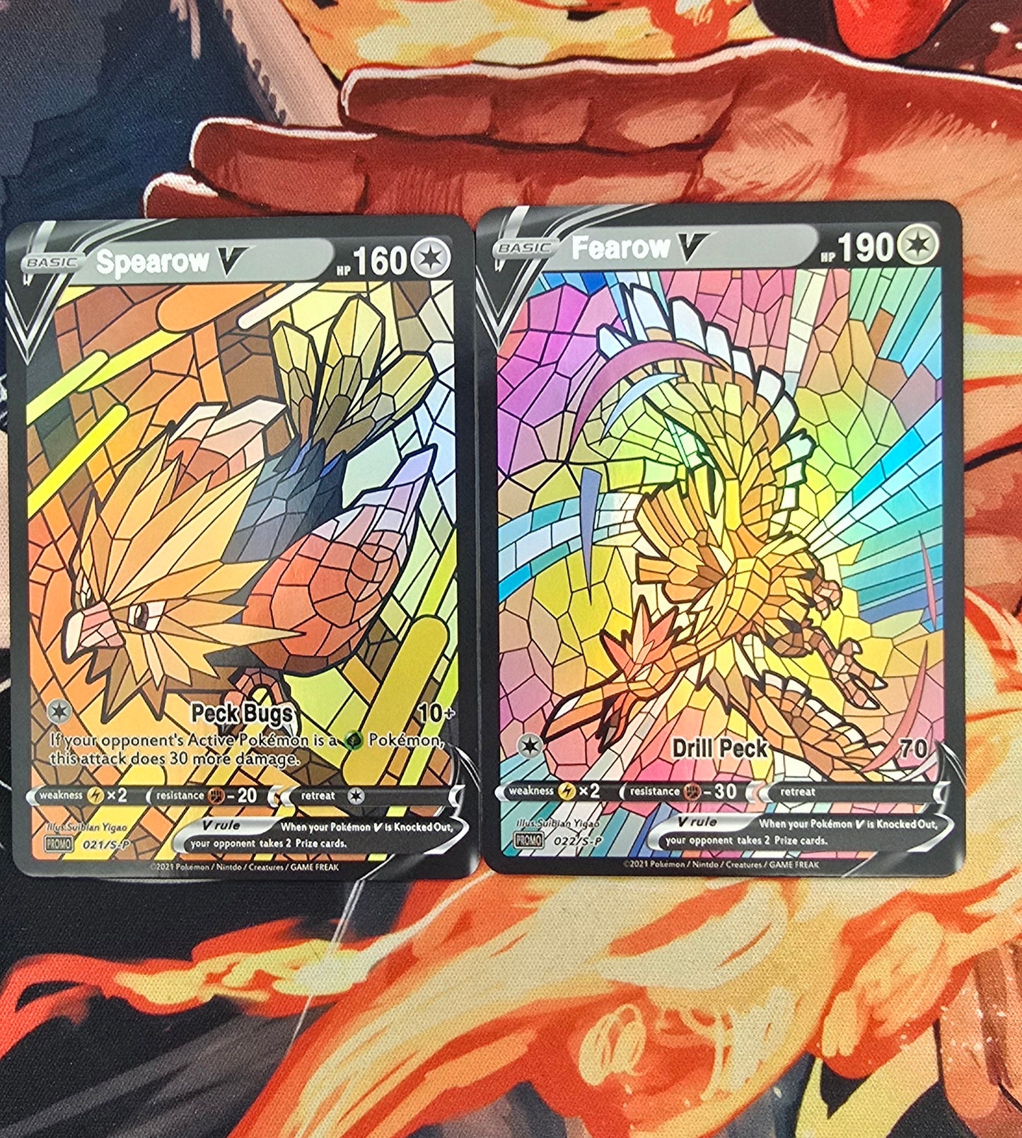 151 Pokemon Kanto Region Mosaic Style Custom Made Cards