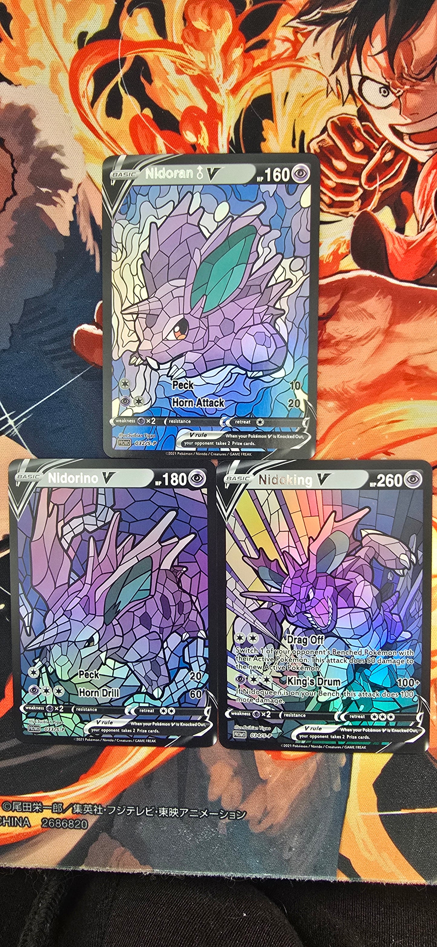 151 Pokemon Kanto Region Mosaic Style Custom Made Cards