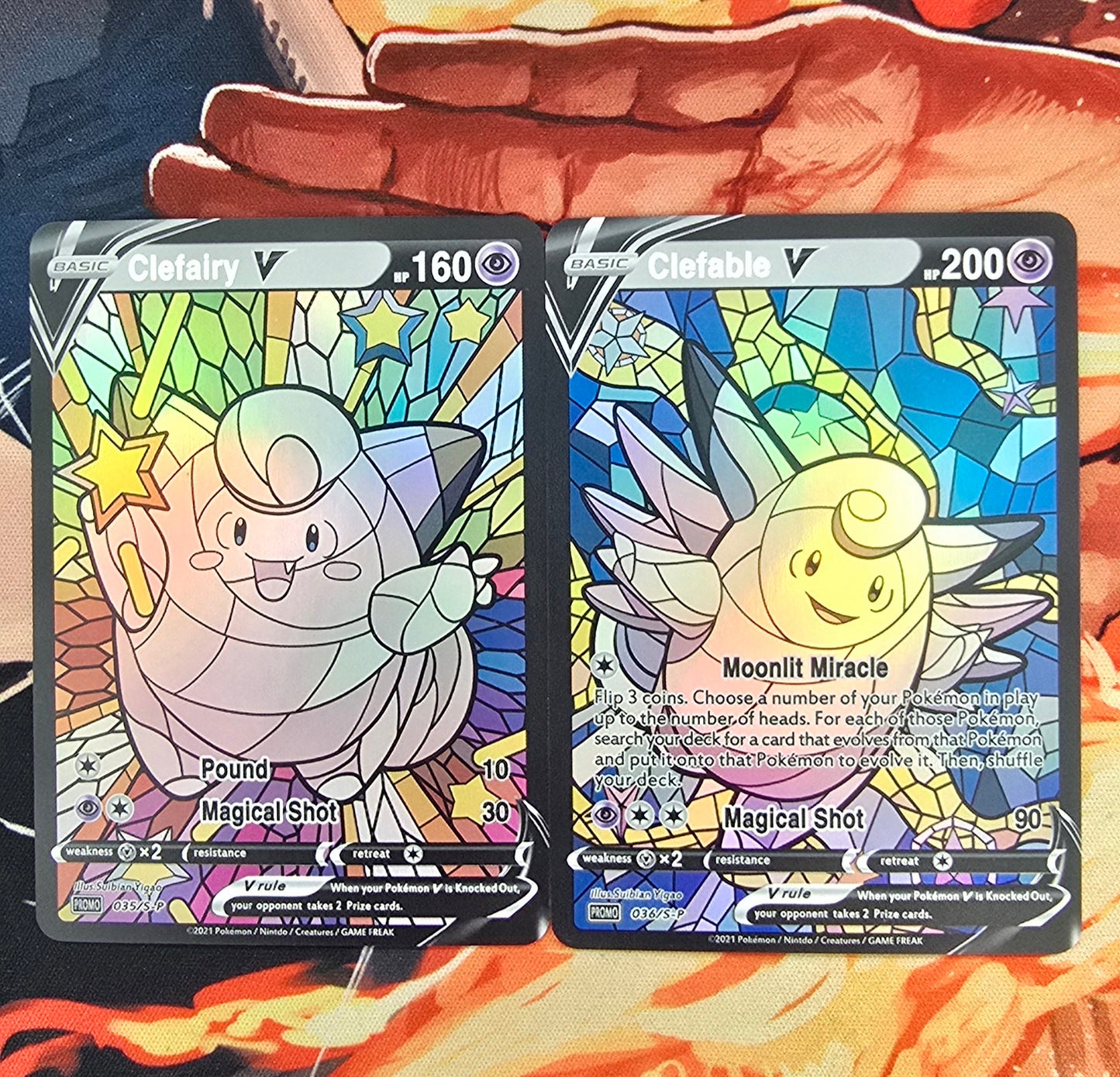 151 Pokemon Kanto Region Mosaic Style Custom Made Cards