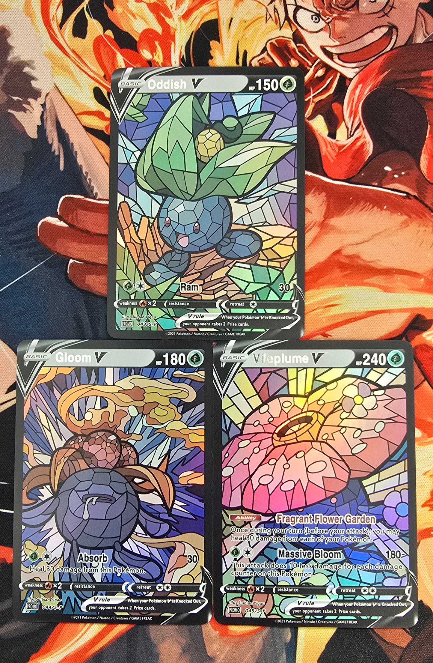 151 Pokemon Kanto Region Mosaic Style Custom Made Cards