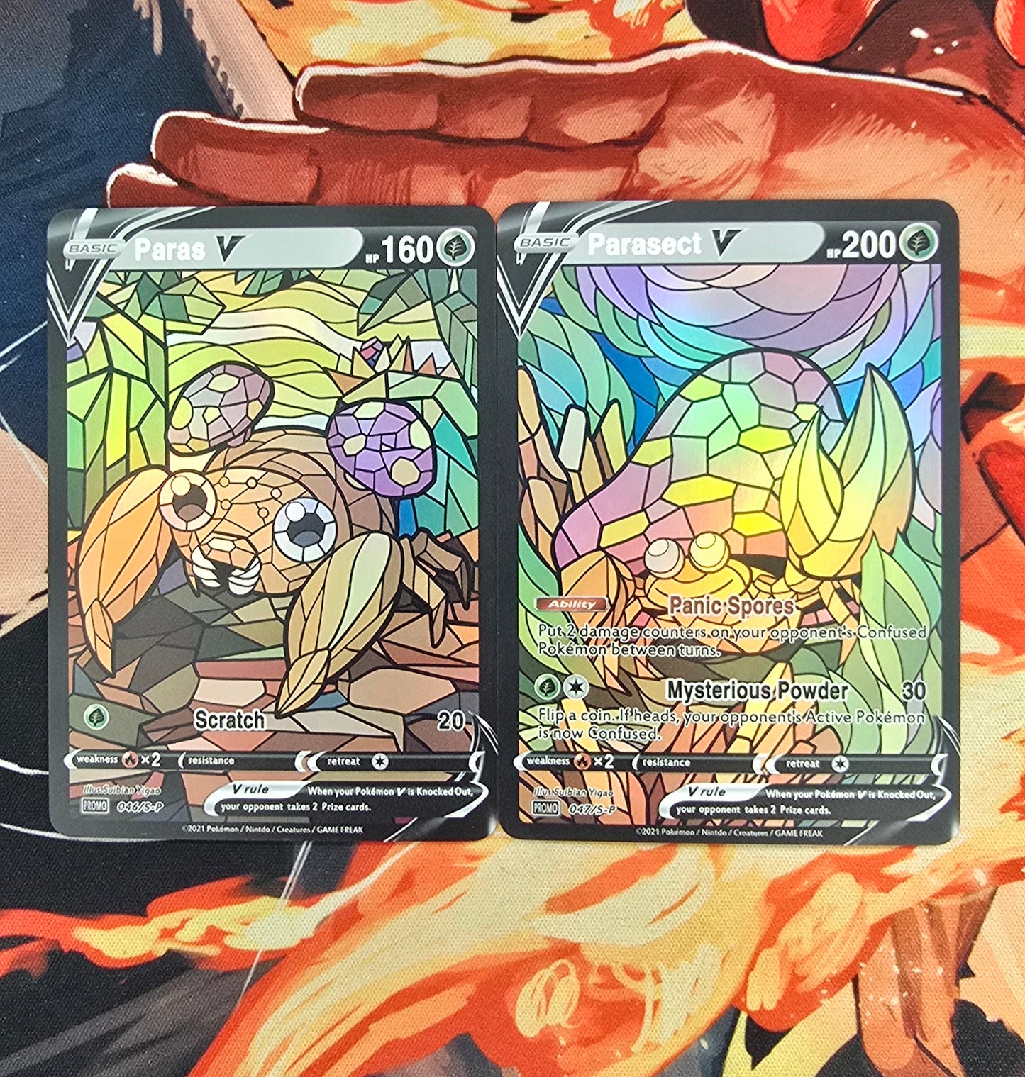 151 Pokemon Kanto Region Mosaic Style Custom Made Cards