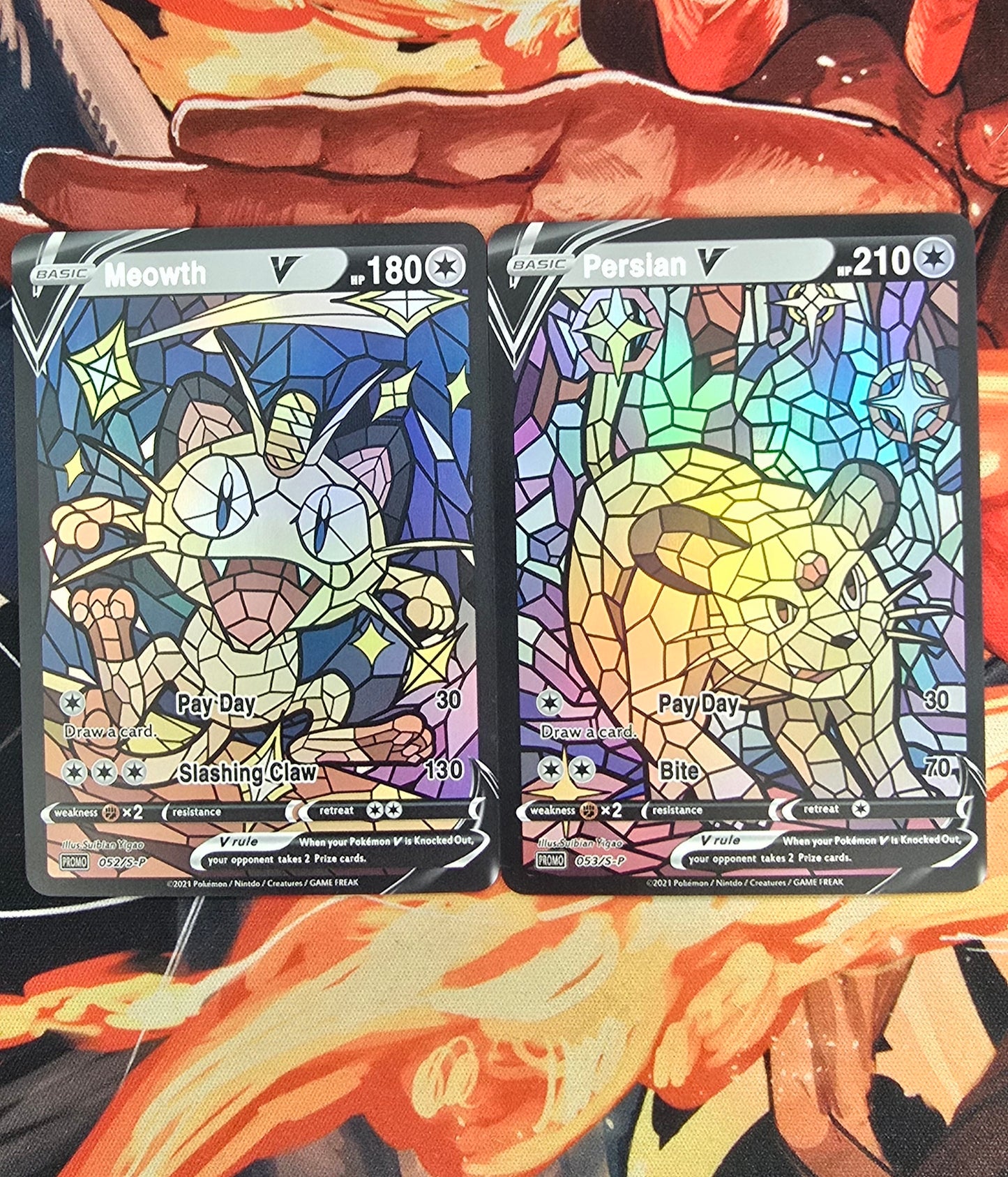 151 Pokemon Kanto Region Mosaic Style Custom Made Cards