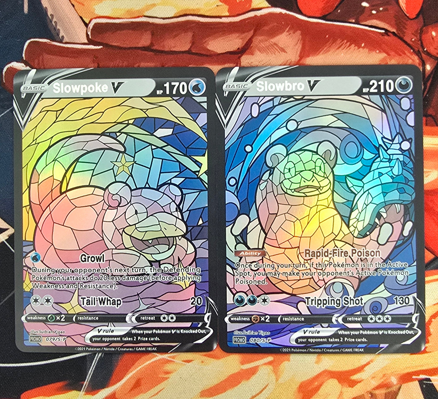 151 Pokemon Kanto Region Mosaic Style Custom Made Cards