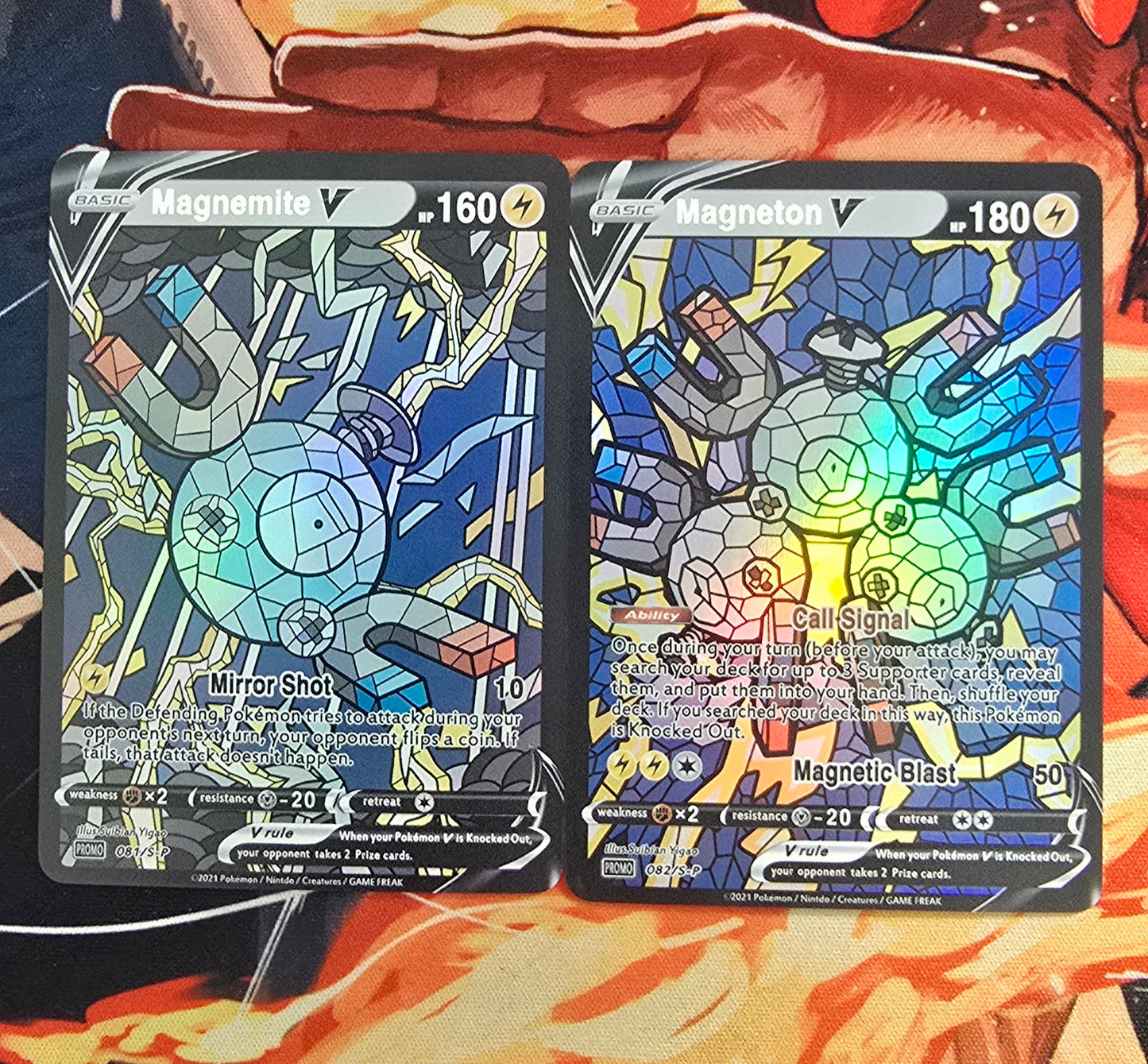 151 Pokemon Kanto Region Mosaic Style Custom Made Cards